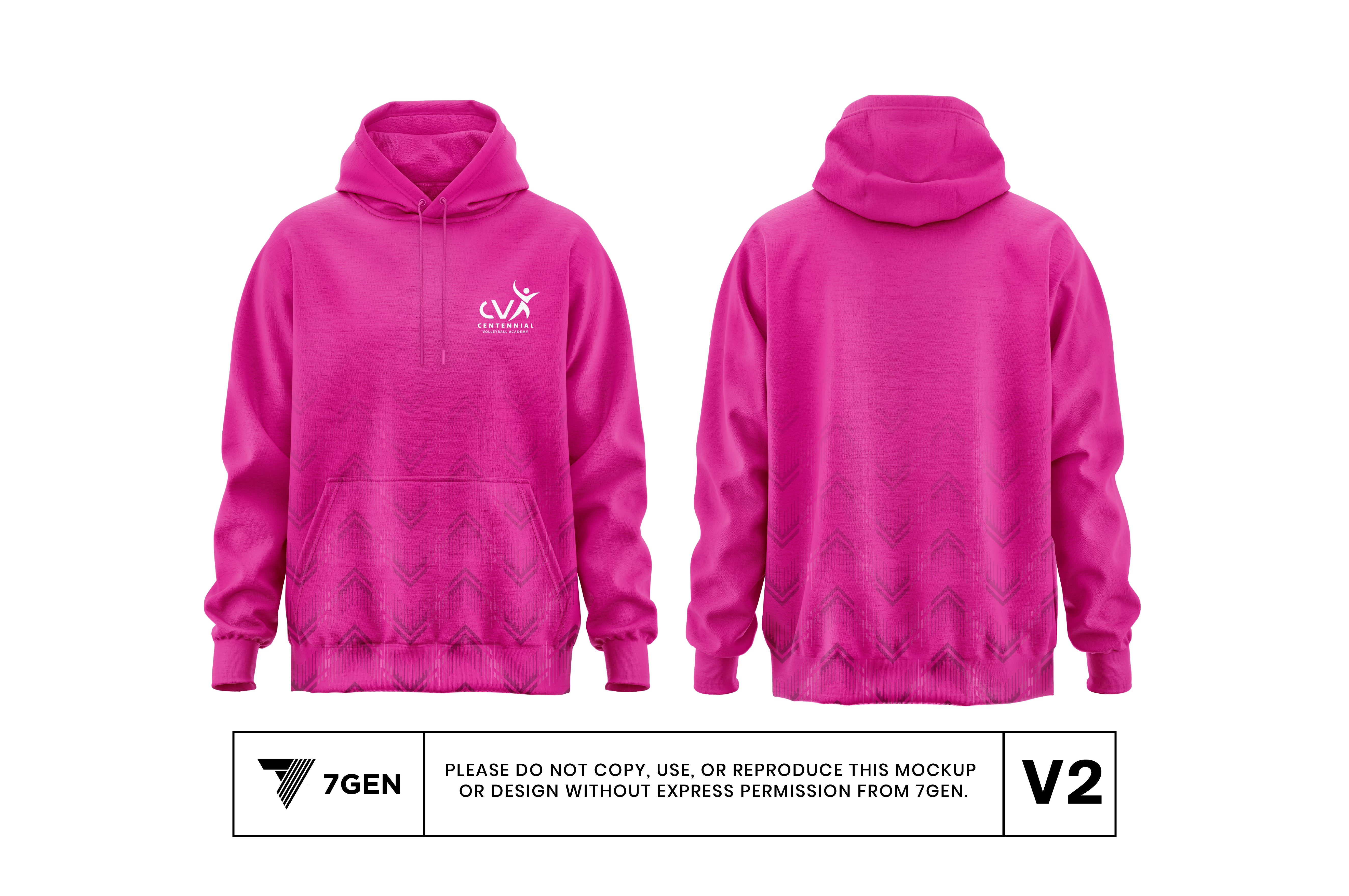 Unisex Pullover Hoodie - Pink