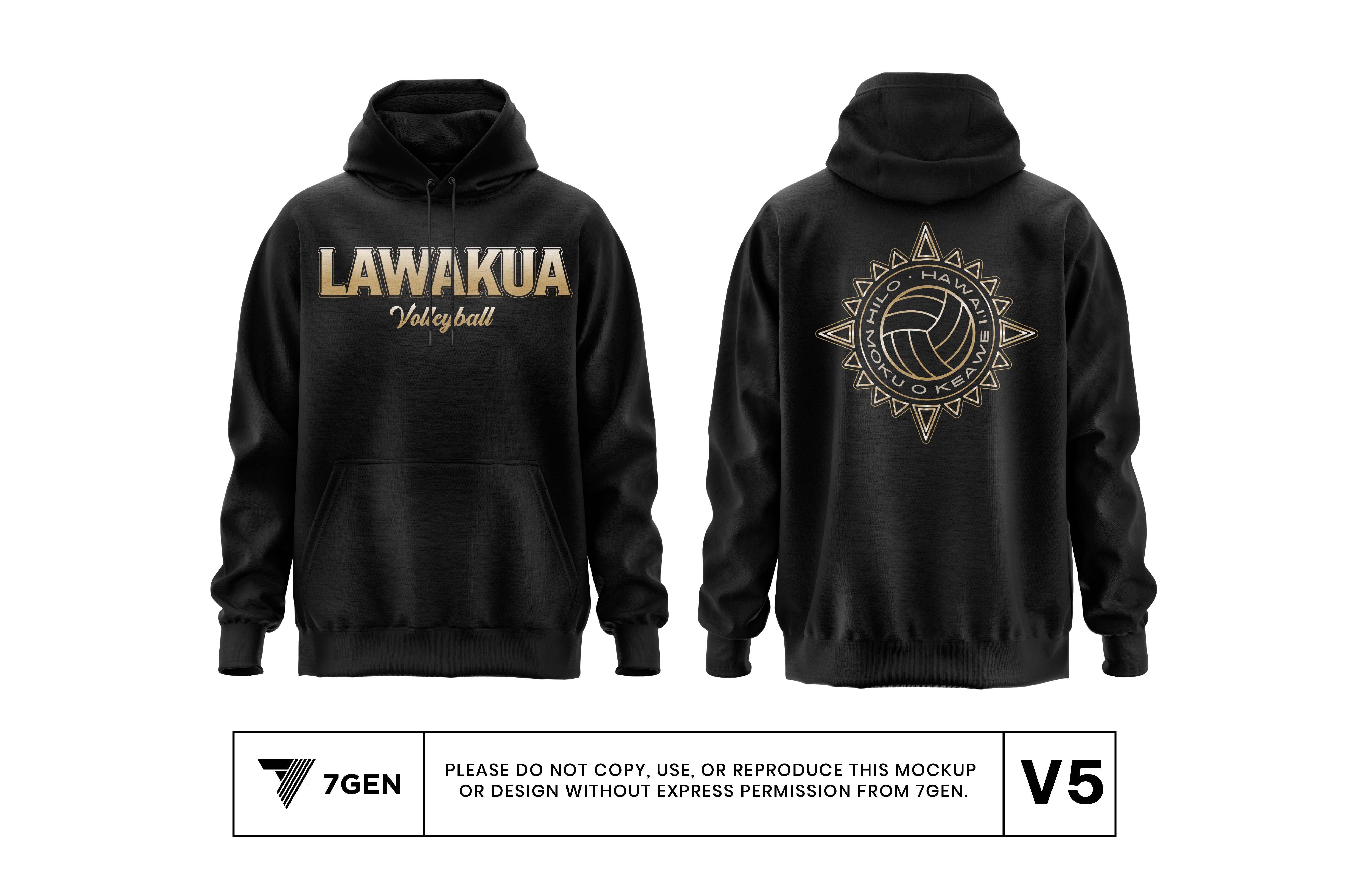 Unisex Pullover Hoodie - V5