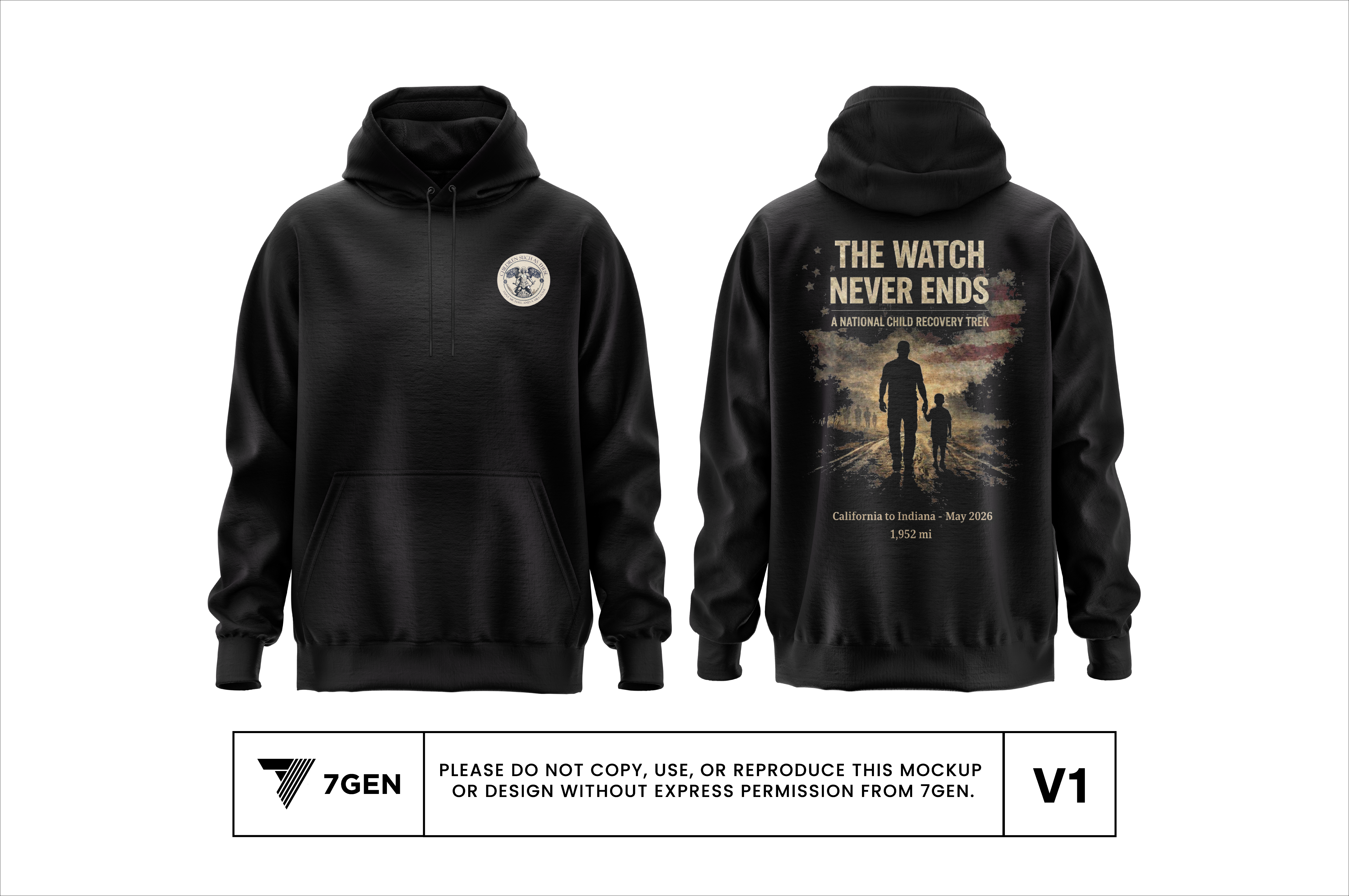 Unisex Pullover Hoodie - V1