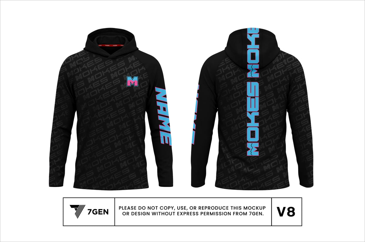 Unisex Hooded LS - Black