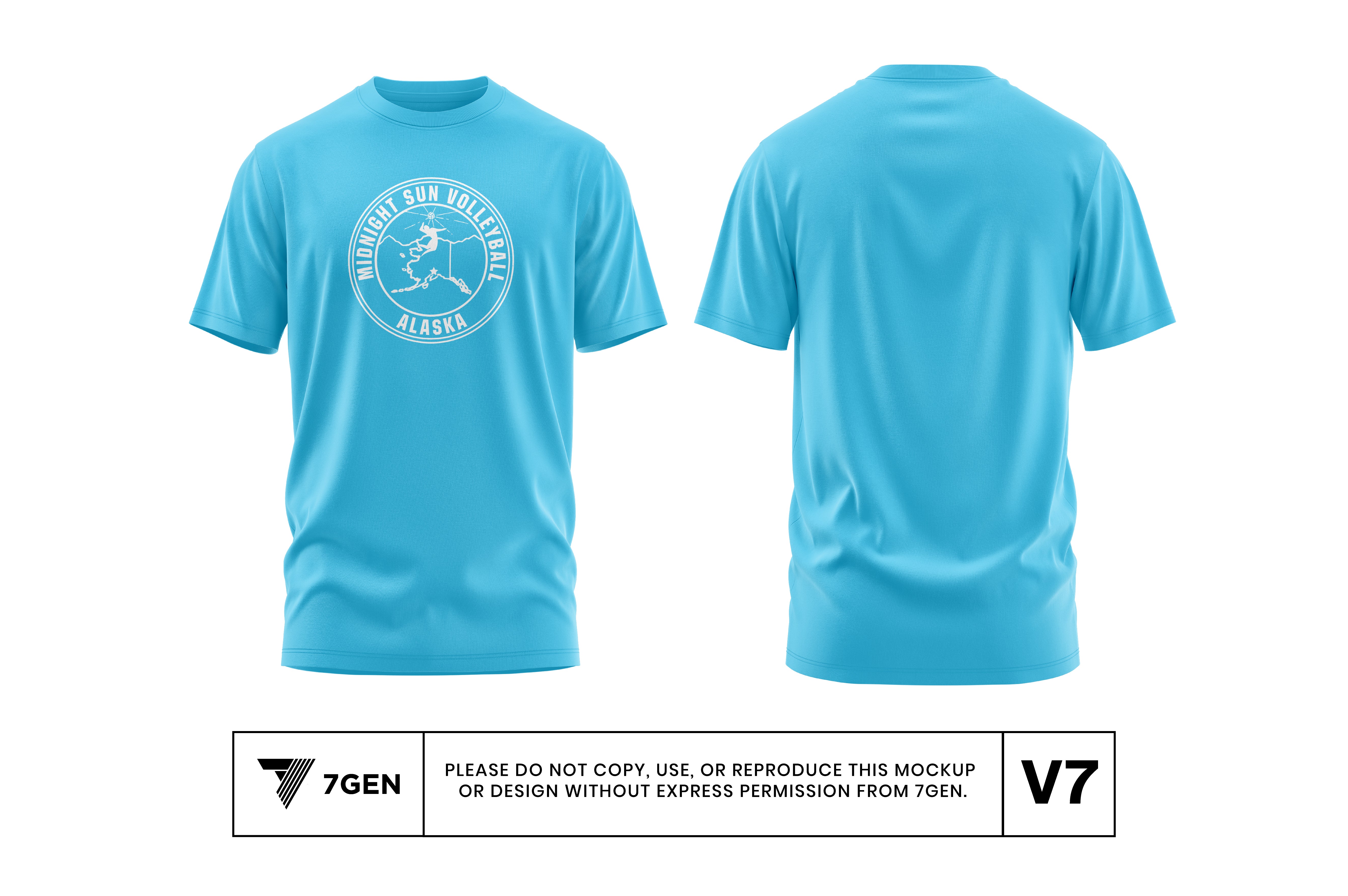 Cyan SS Practice Shirt