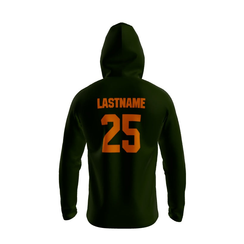 Unisex Hooded LS - Green