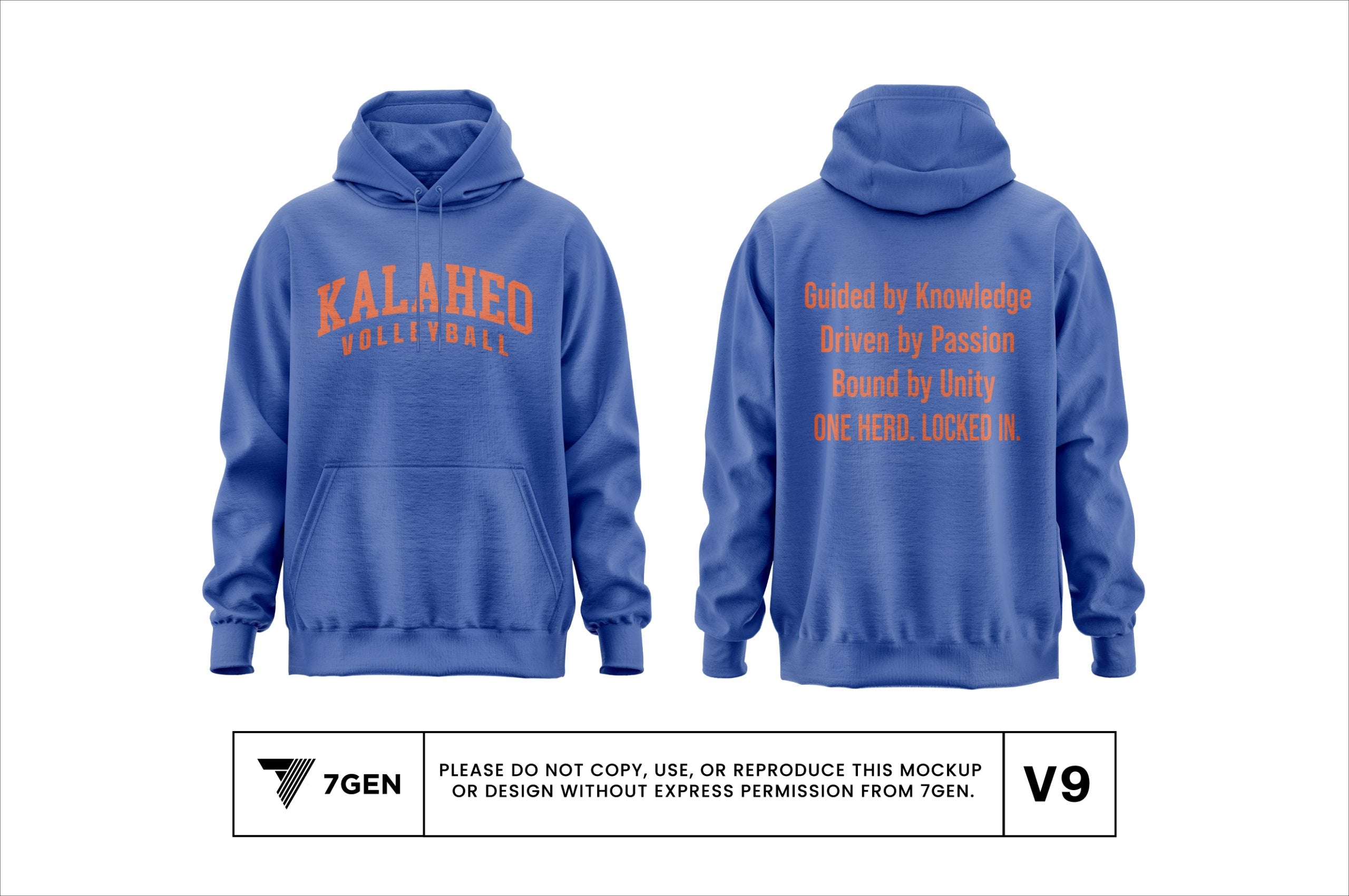 Hoodie - Blue