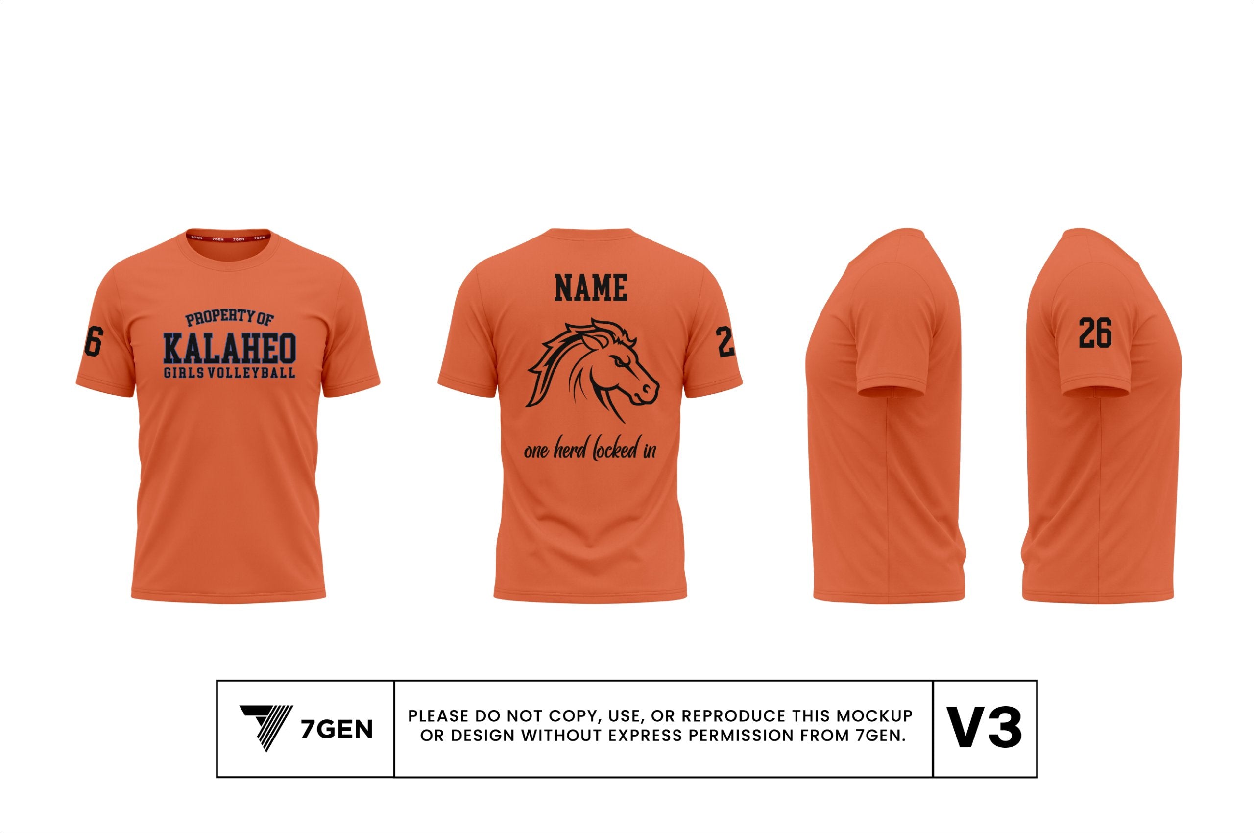 Short Sleeve - Orange