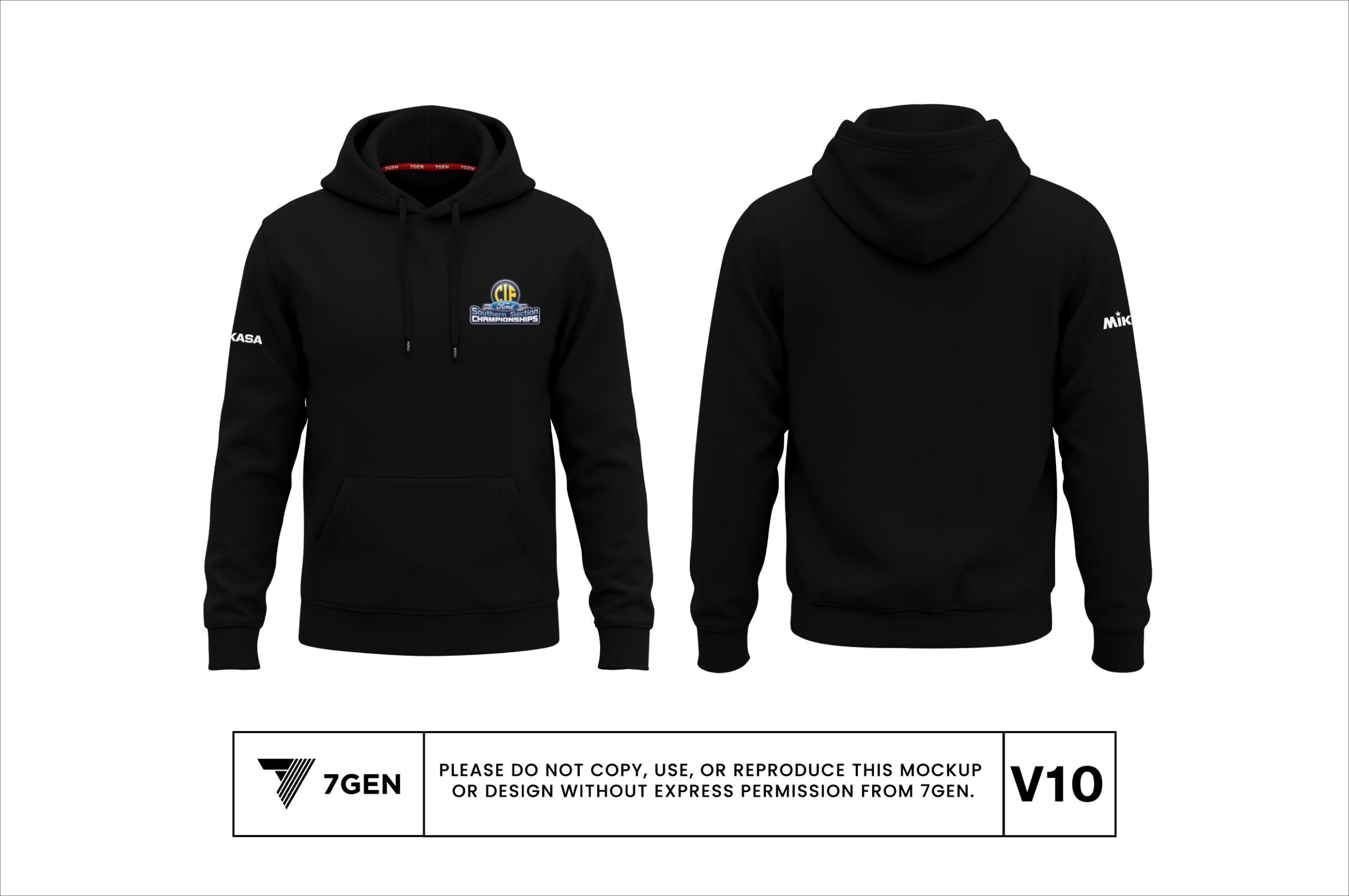 Unisex Pullover Hoodie - Black