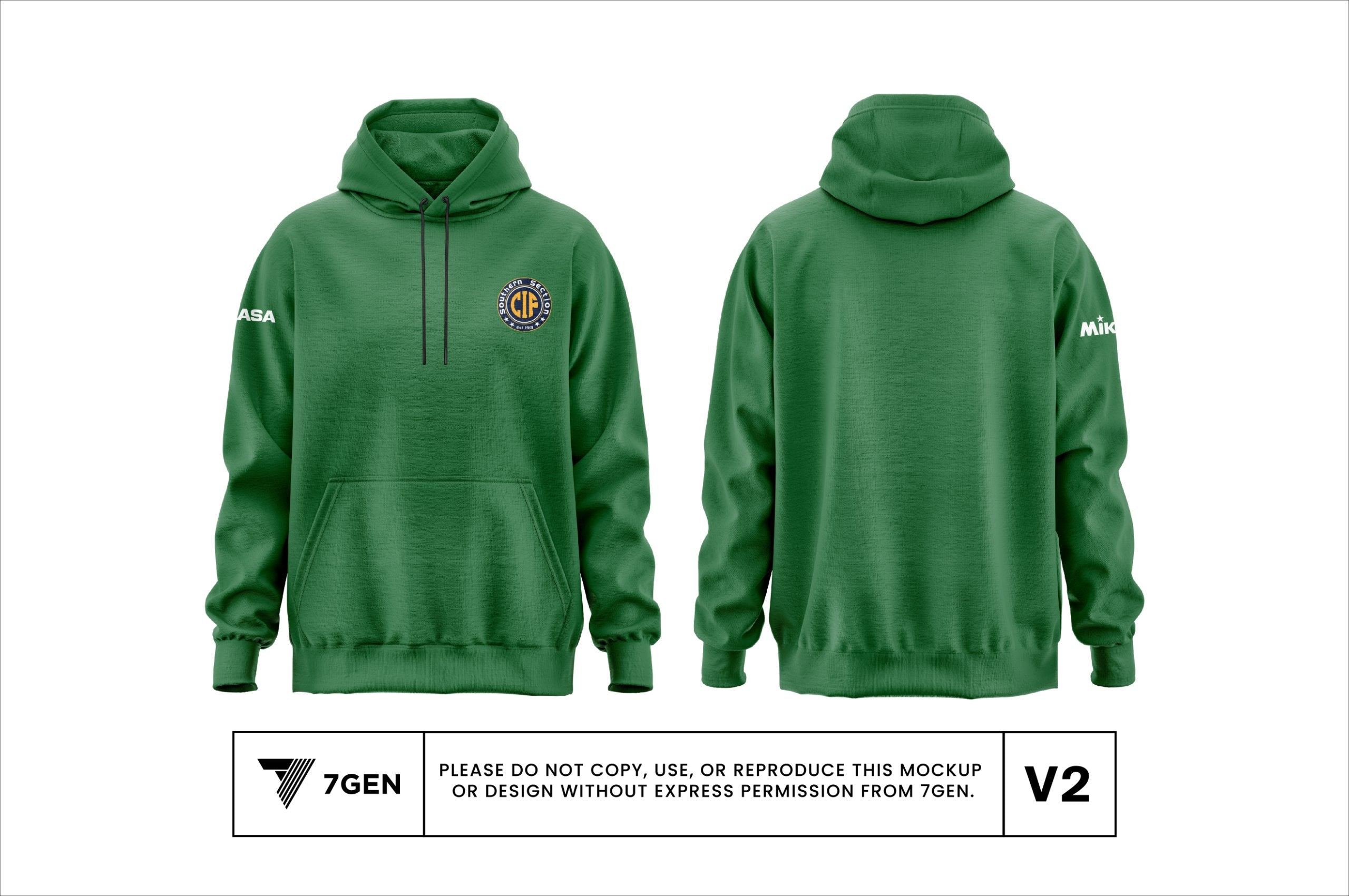 Unisex Pullover Hoodie - Green