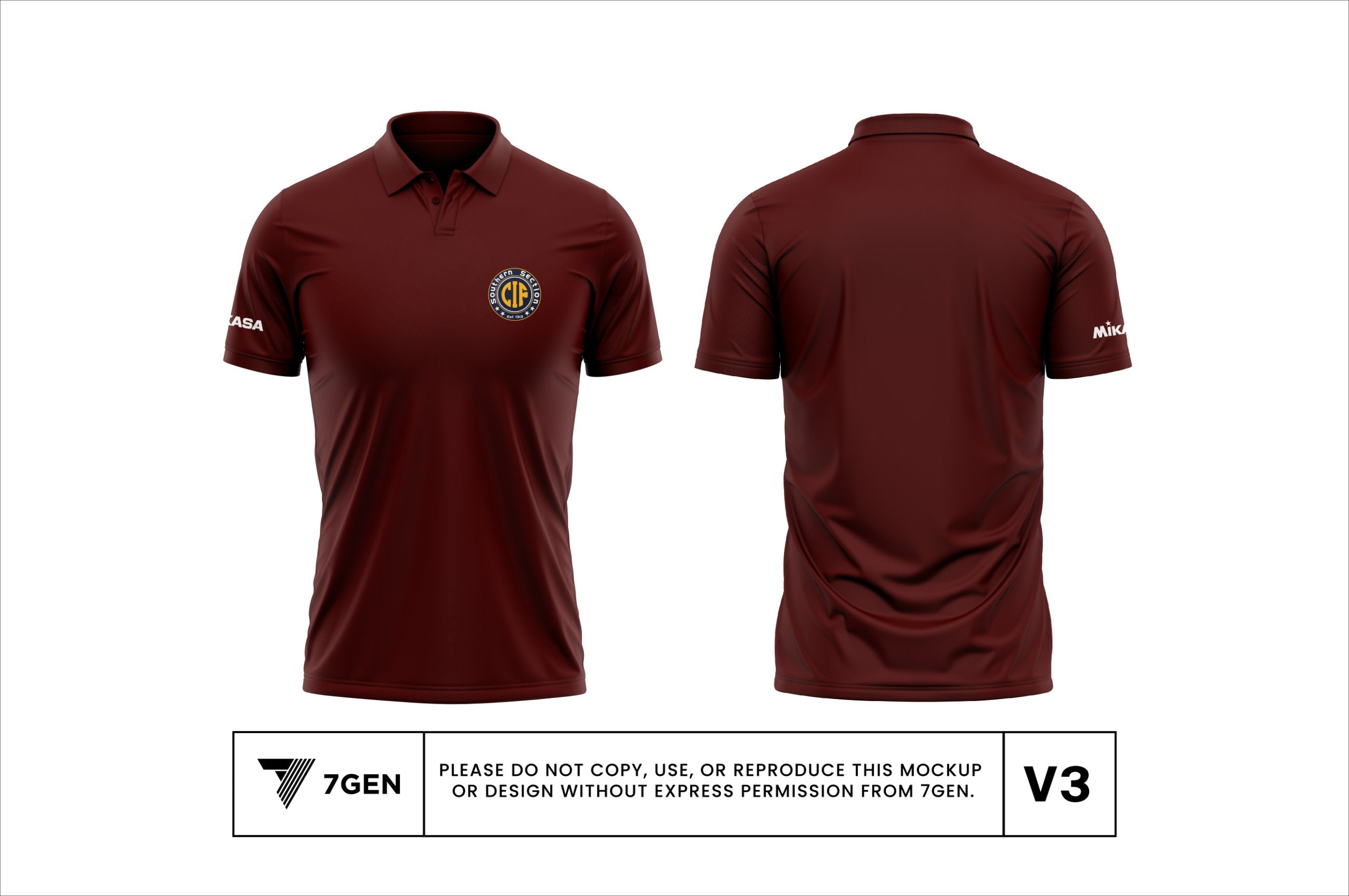 Polo Shirt - Maroon