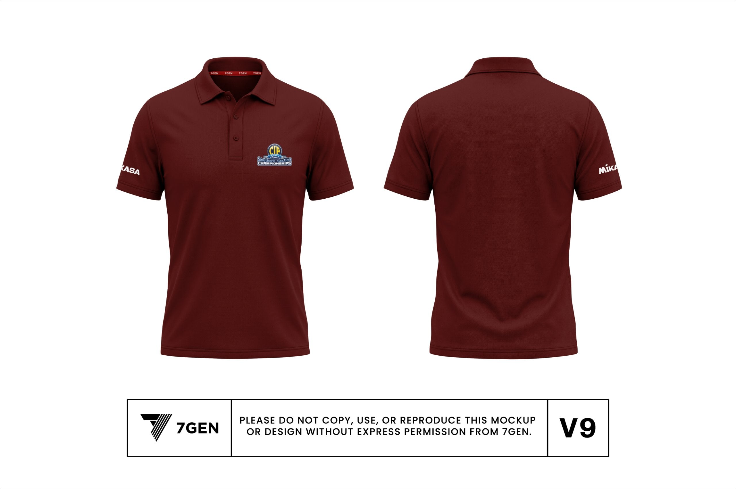 Polo Shirt - Maroon