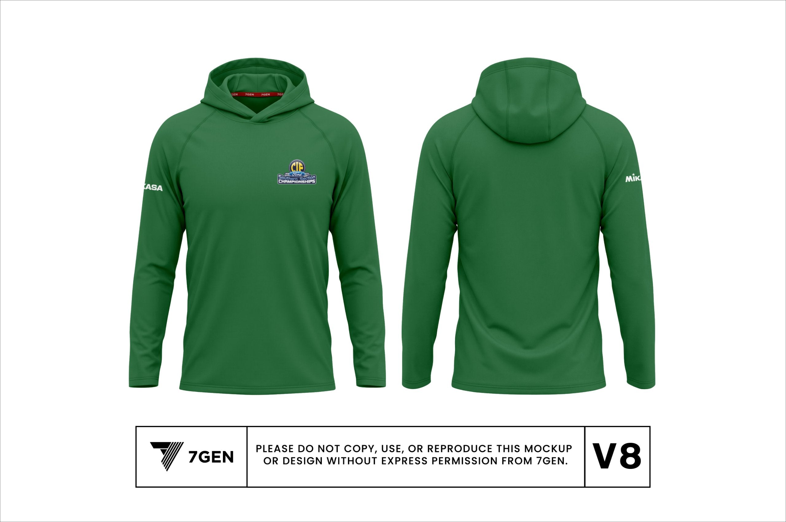 Hooded LS - Green