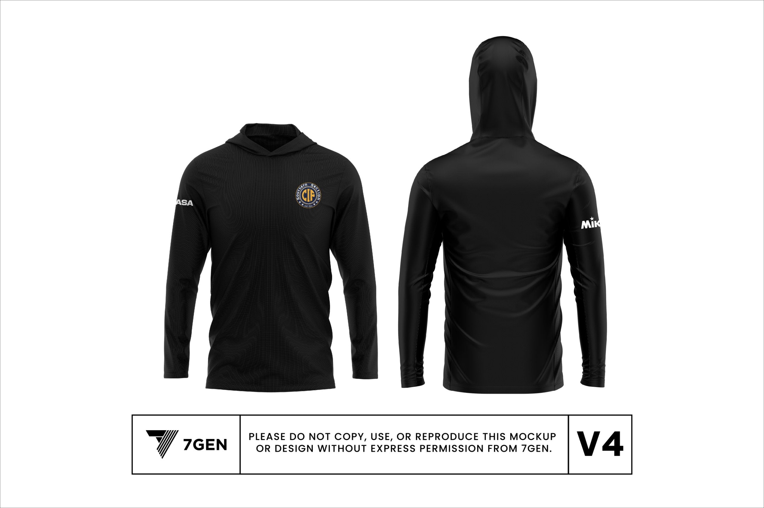 Hooded LS - Black