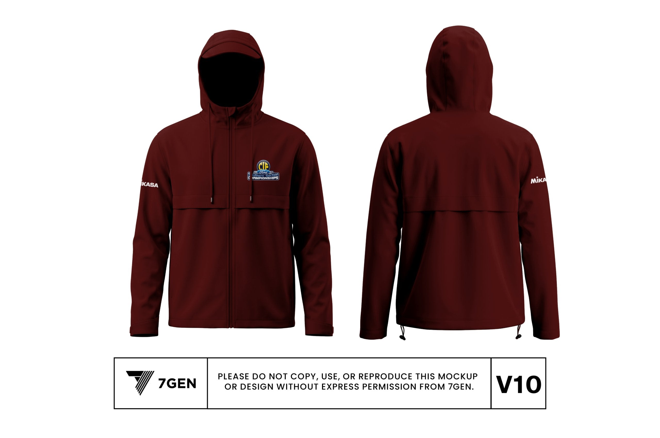 Storm Jacket - Maroon