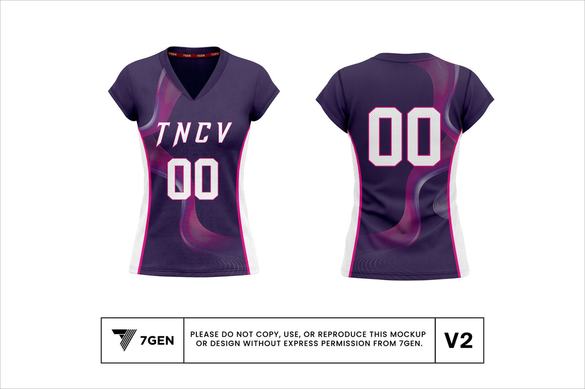 REQUIRED - Cap Sleeve Jersey Purple