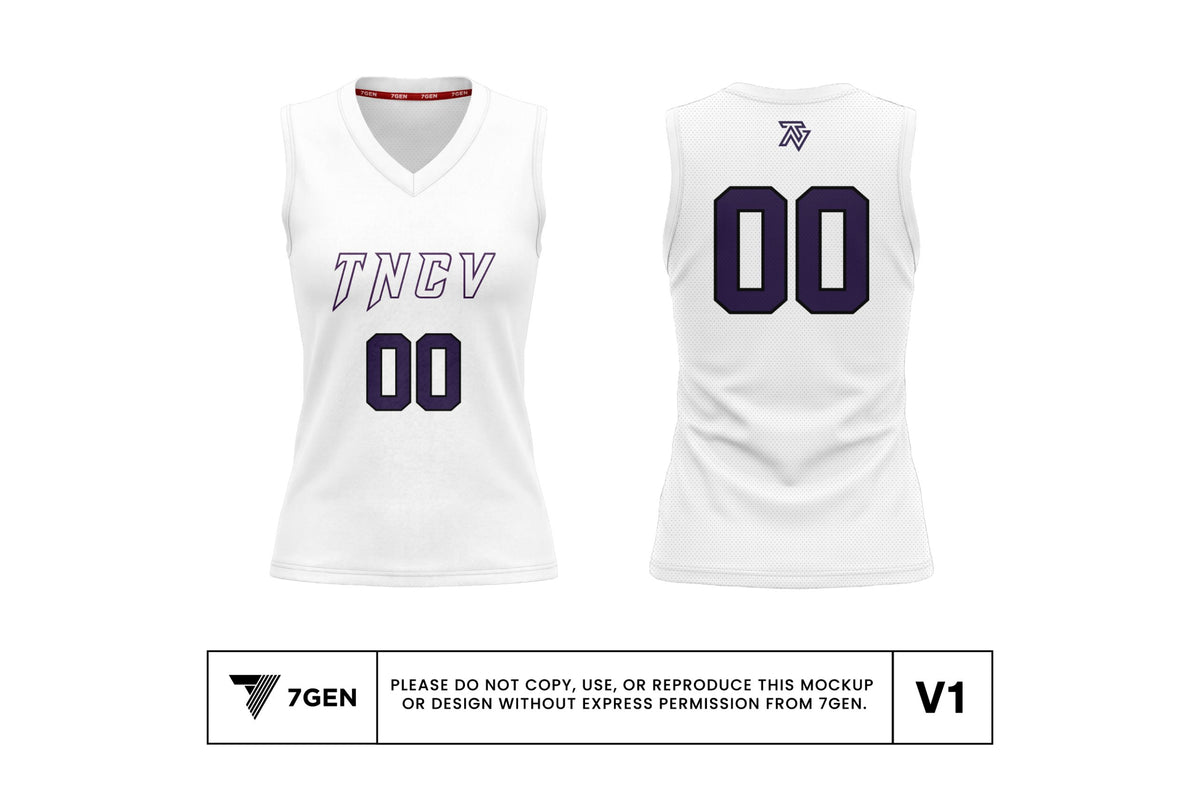 REQUIRED - Sleeveless Jersey White
