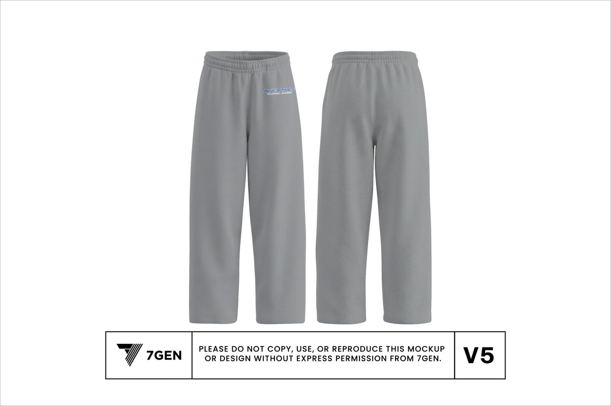 Women's Cotton Straight Leg Sweatpants - Grey