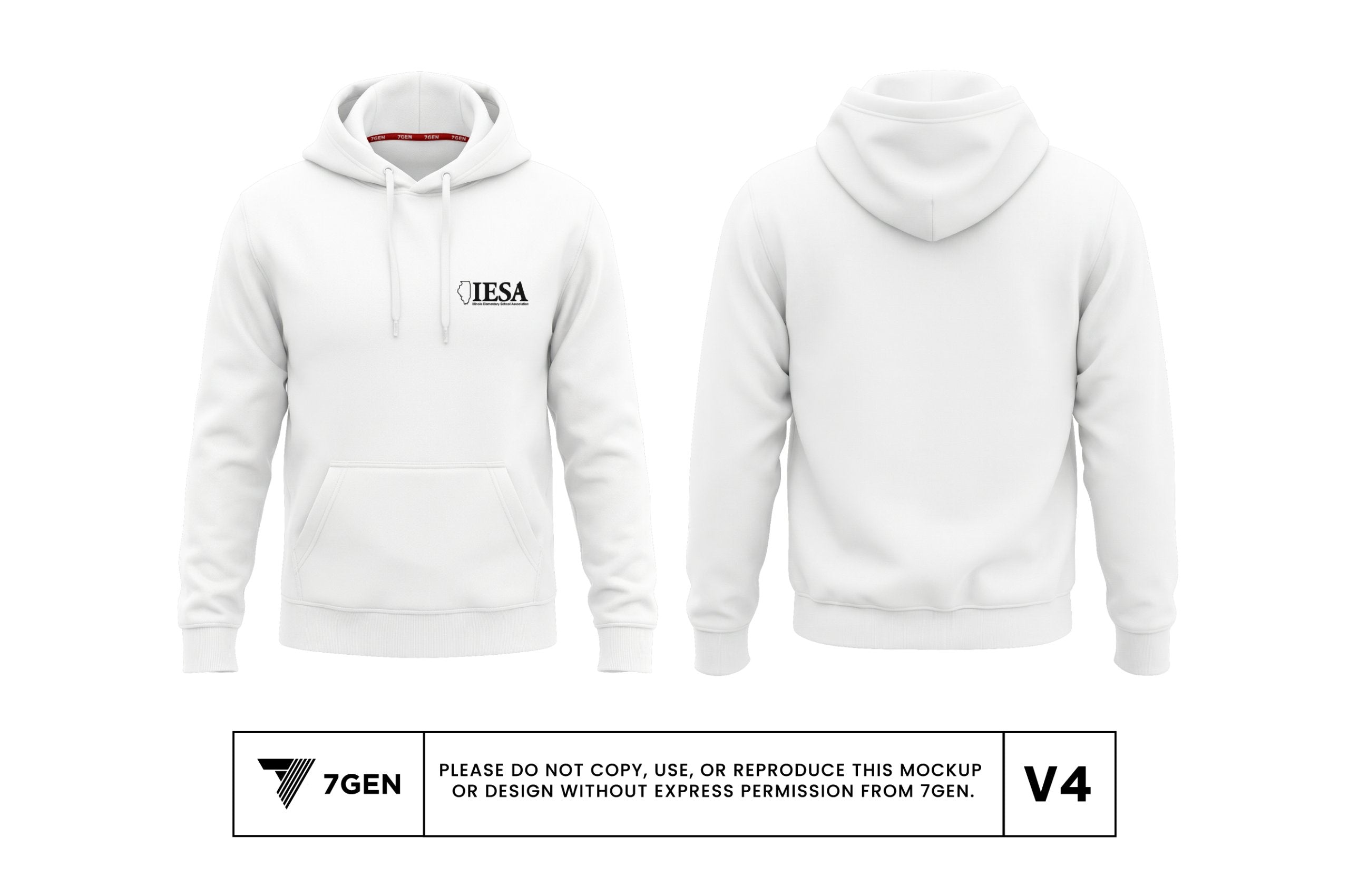 Unisex Hoodie - White