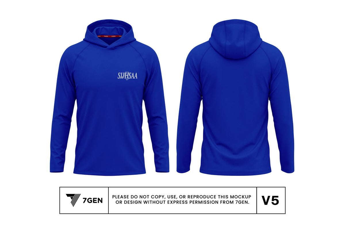 Hooded LS - Royal Blue
