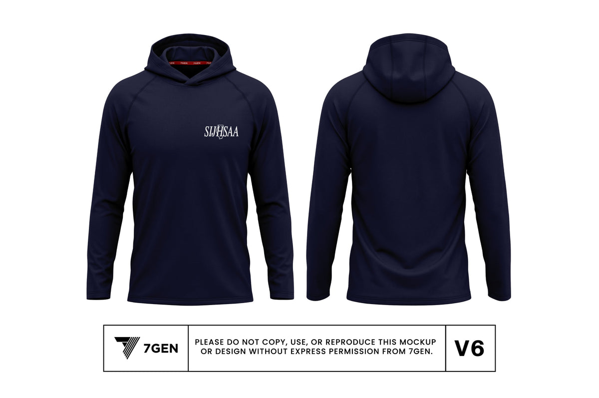 Hooded LS - Navy Blue