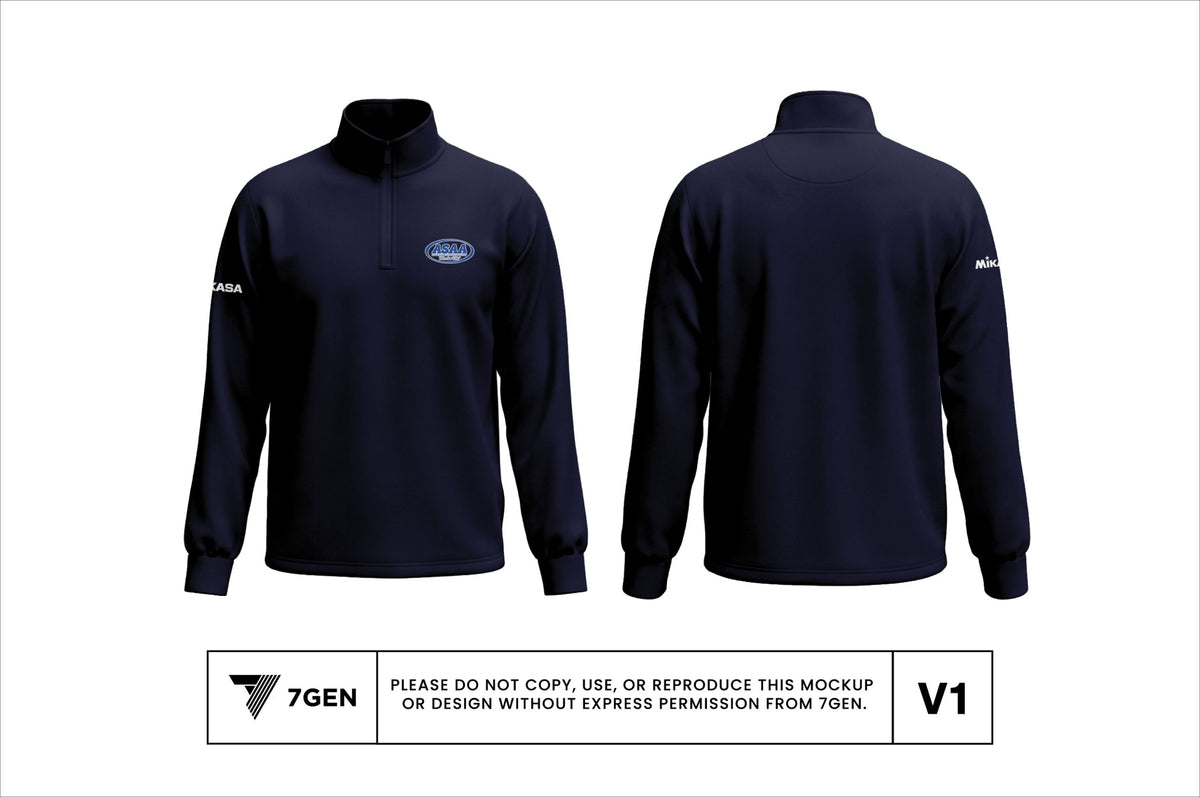 1/4 Zip - Navy Blue