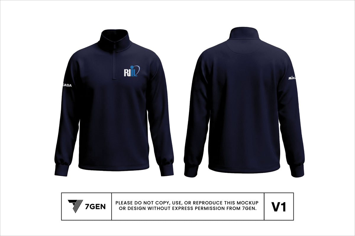 1/4 Zip - Navy Blue