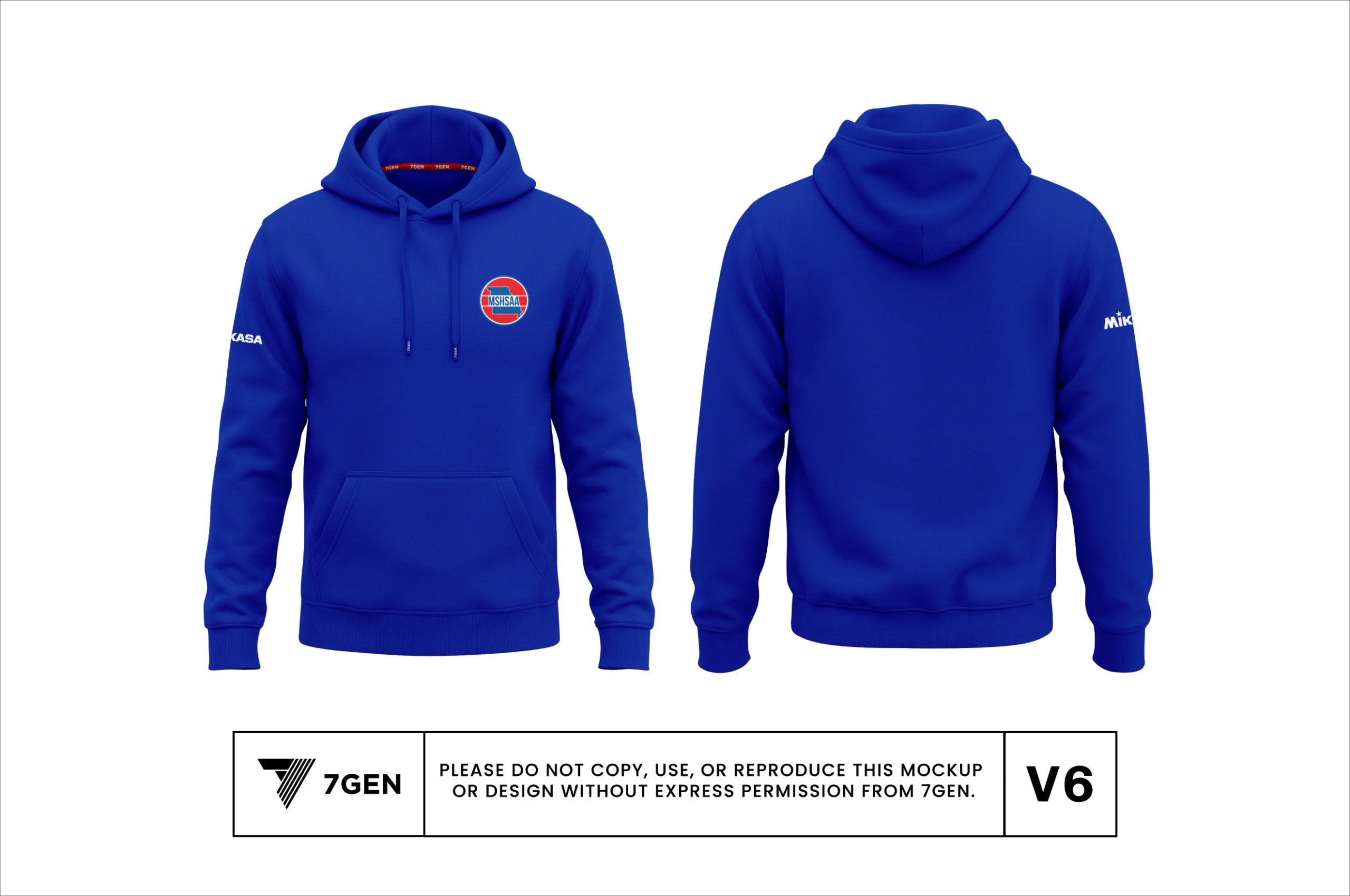 Unisex Hoodie - Royal Blue