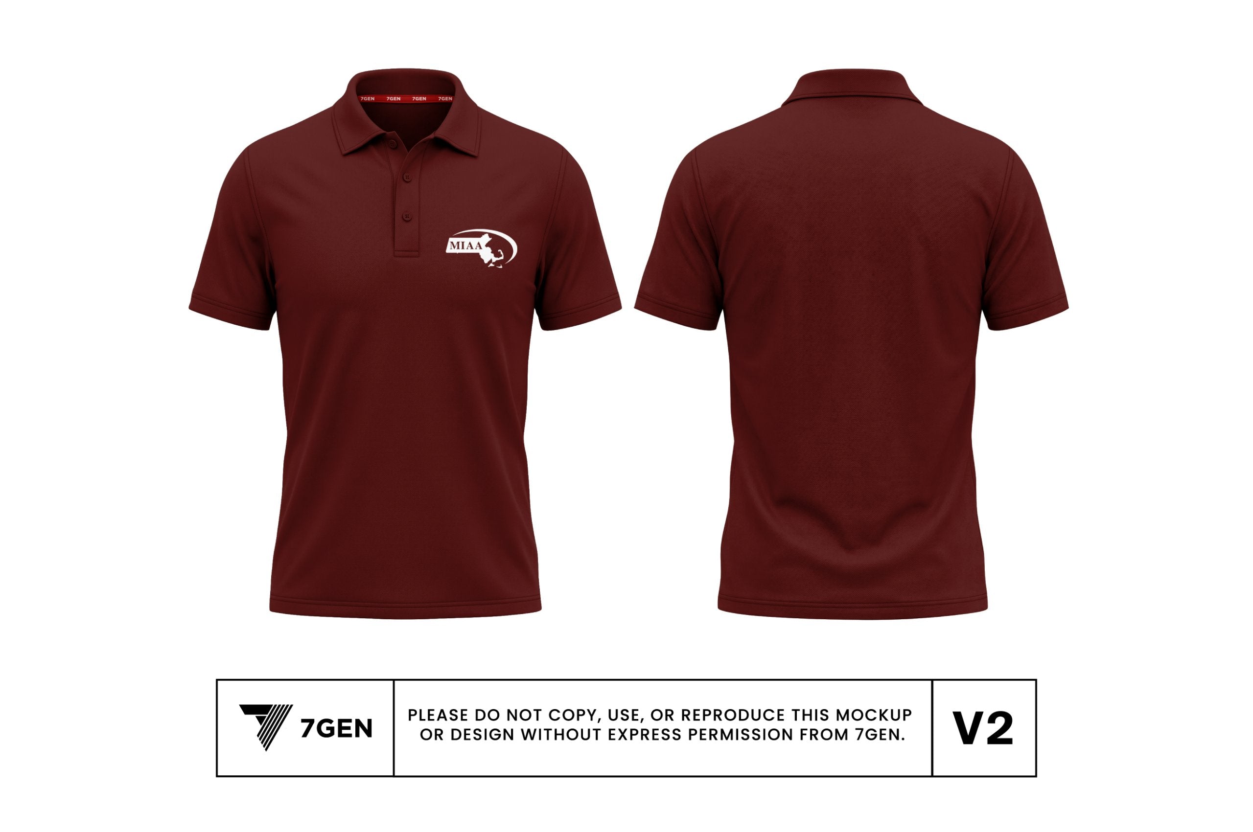 Polo - Maroon
