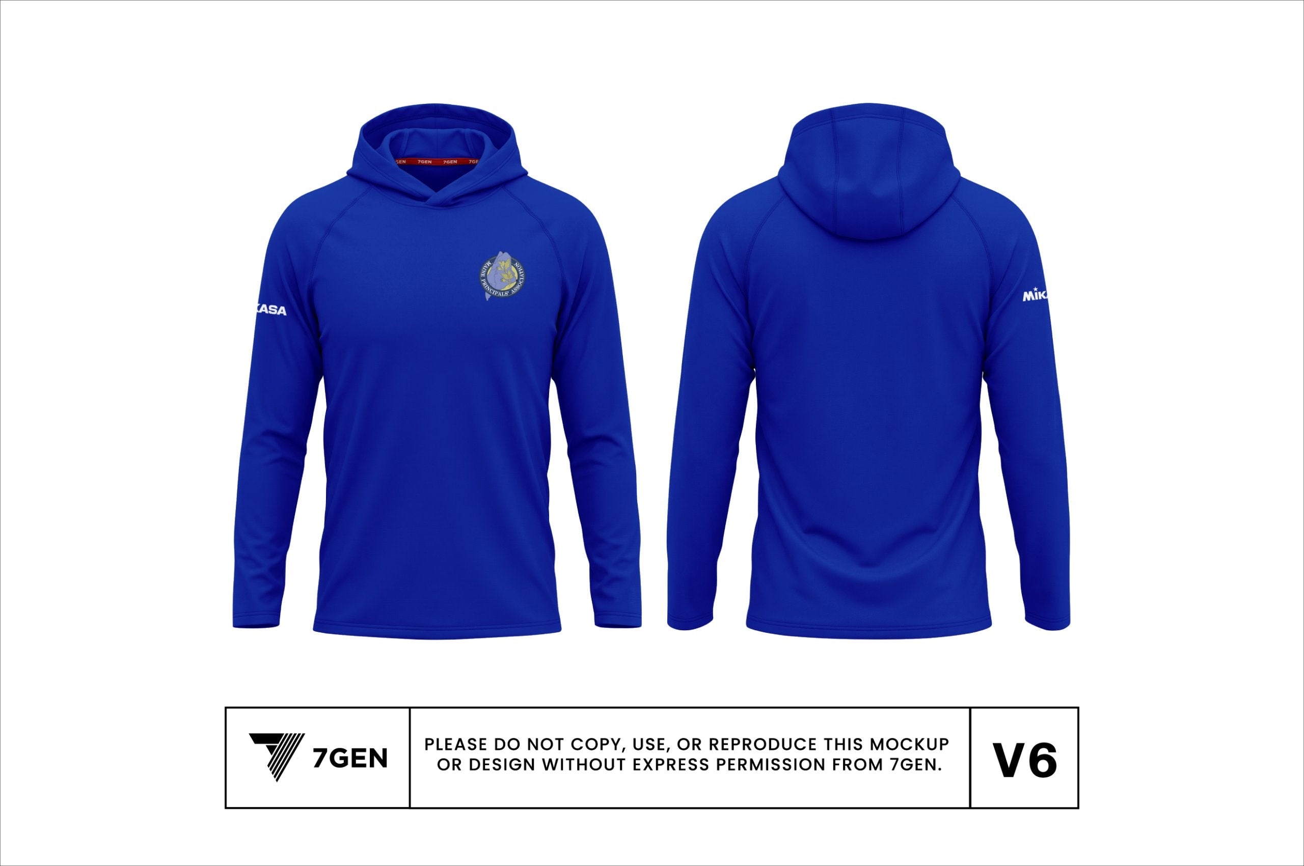 Hooded LS - Royal Blue