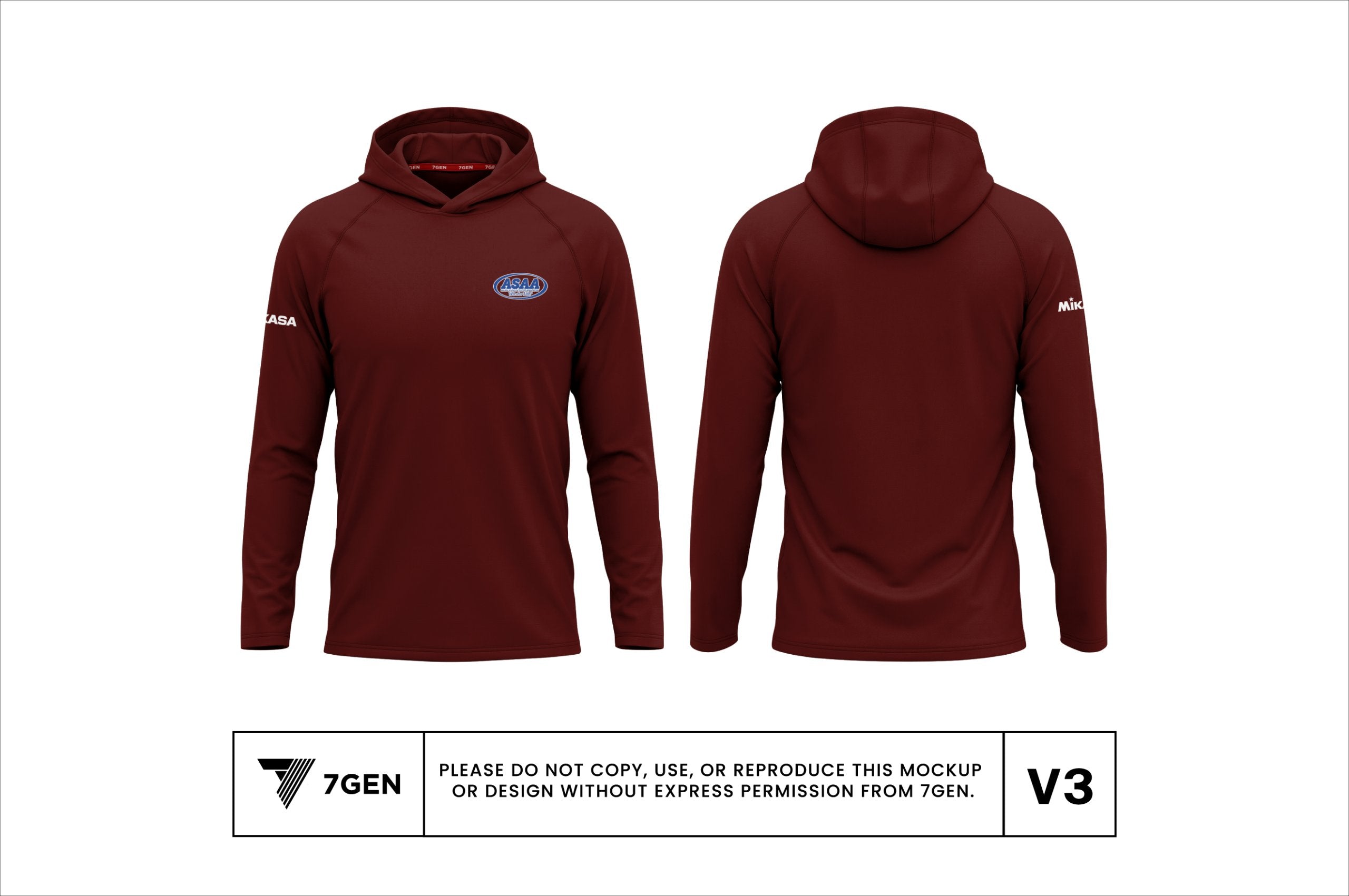 Unisex Hoodie - Maroon