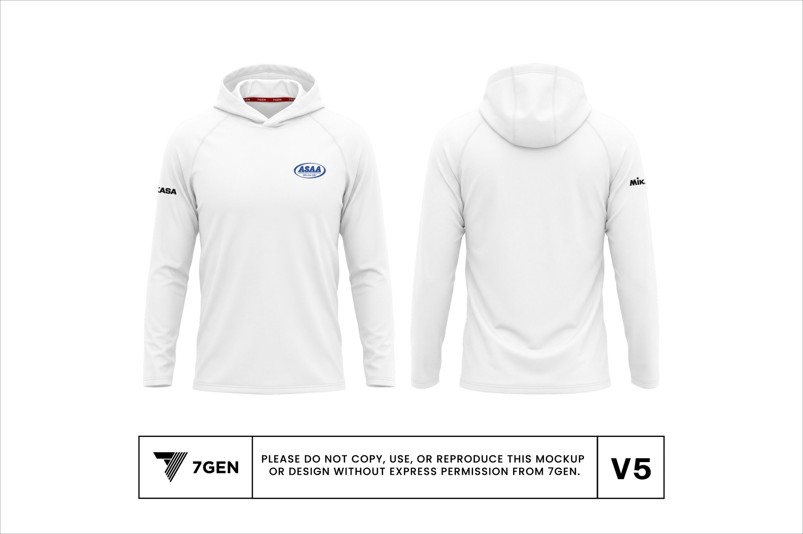 Hooded LS - White