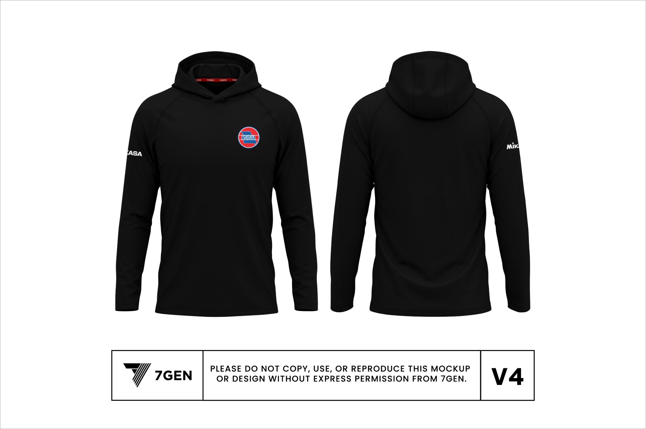 Hooded LS - Black