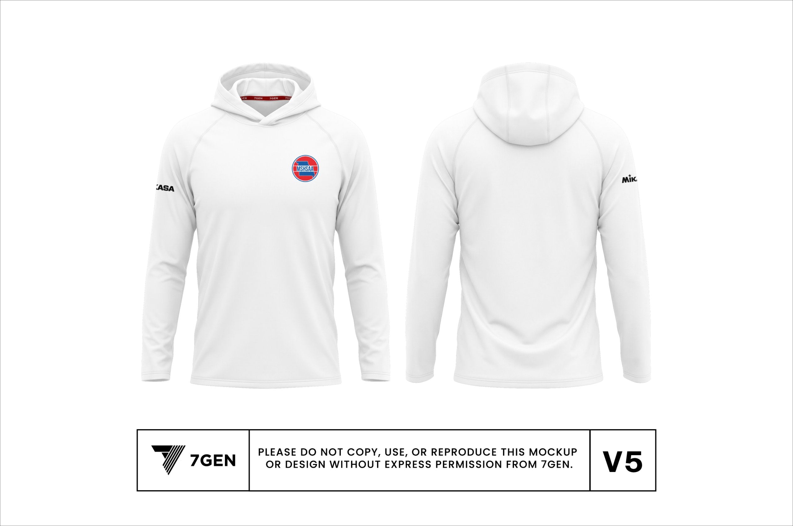 Hooded LS - White