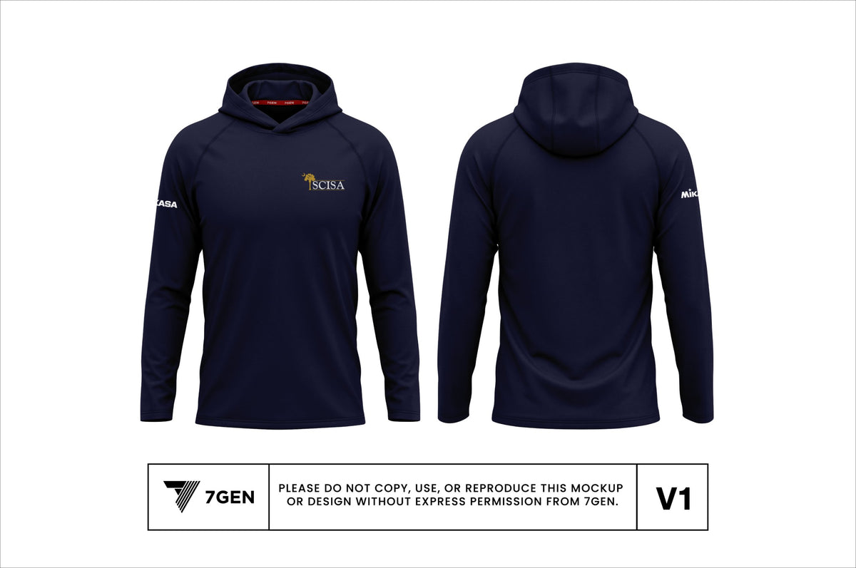 Hooded LS - Navy Blue
