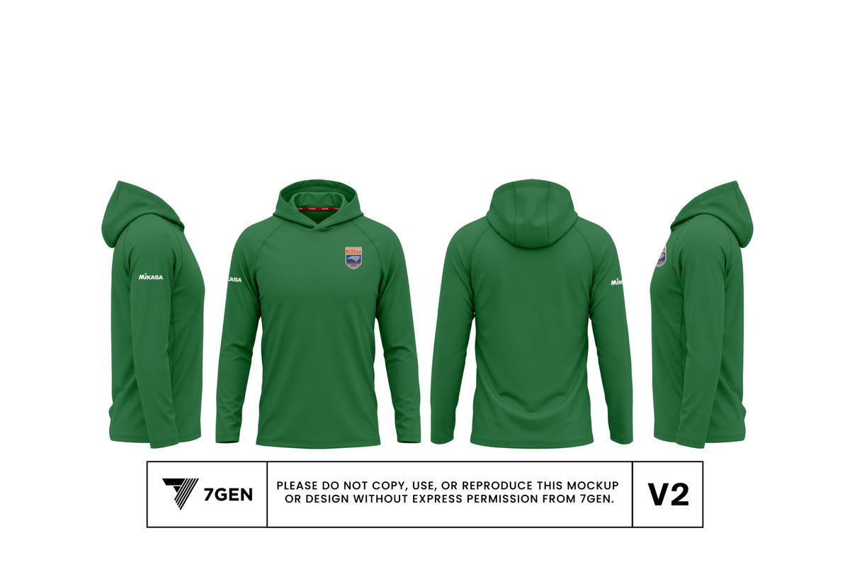 Hooded LS - Green