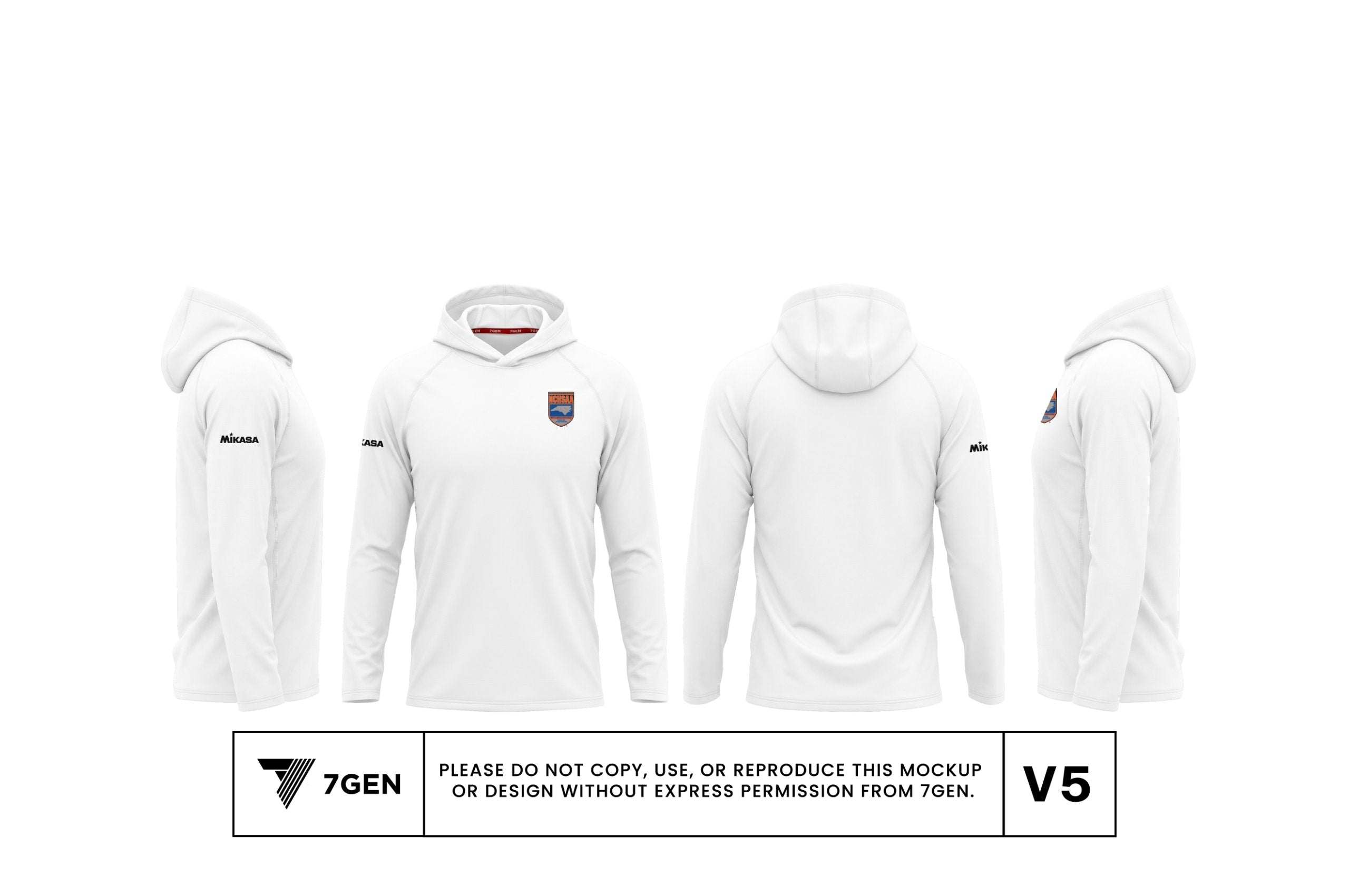 Hooded LS - White