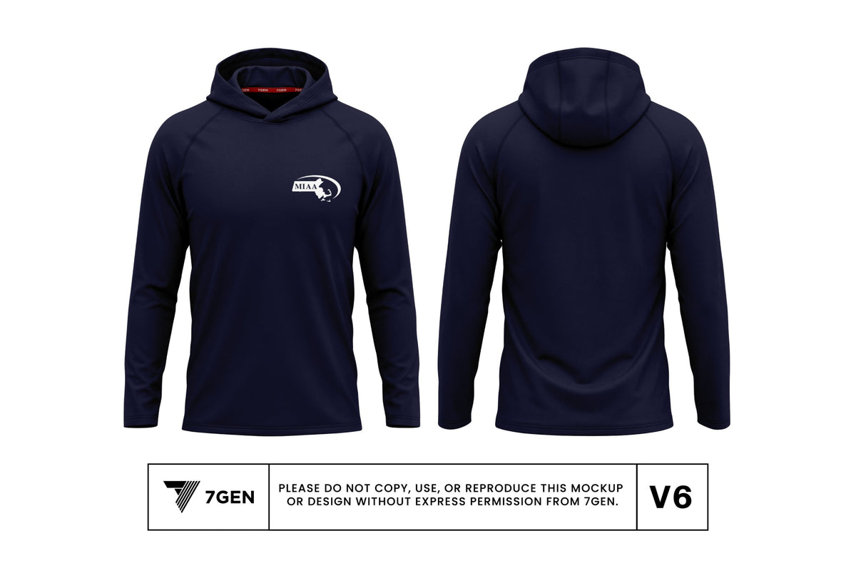 Hooded LS - Navy Blue