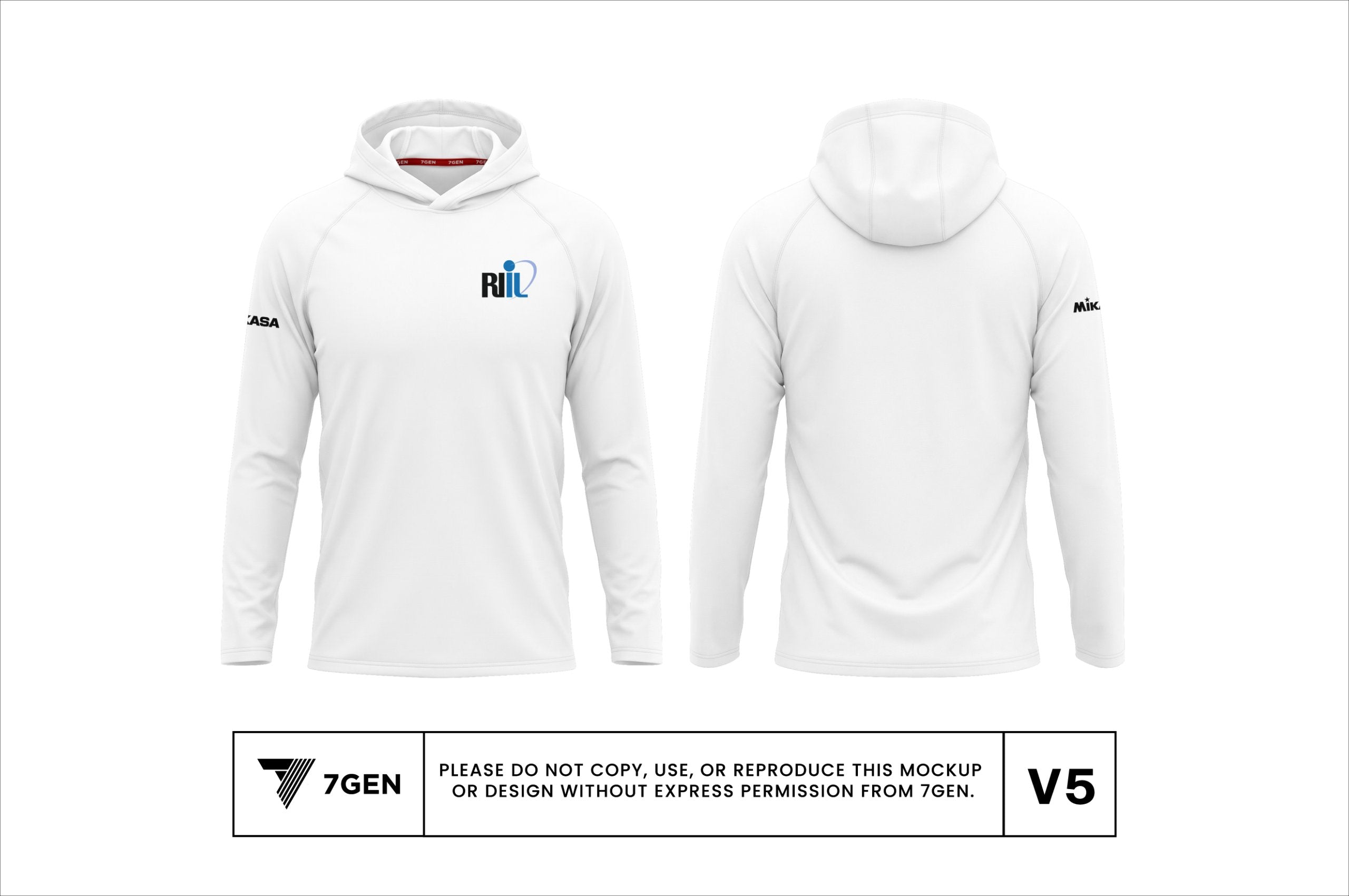 Hooded LS - White
