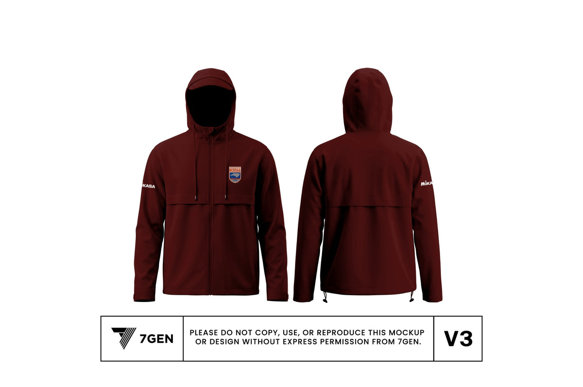 Storm Jacket - Maroon