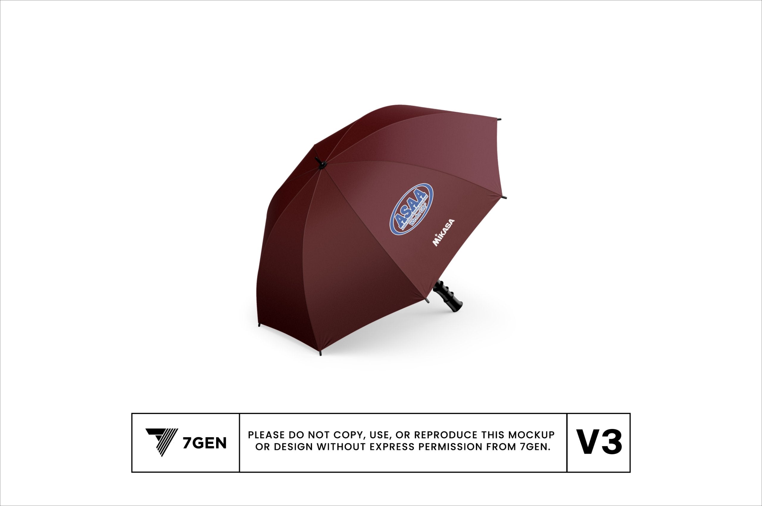 Umbrella - Maroon