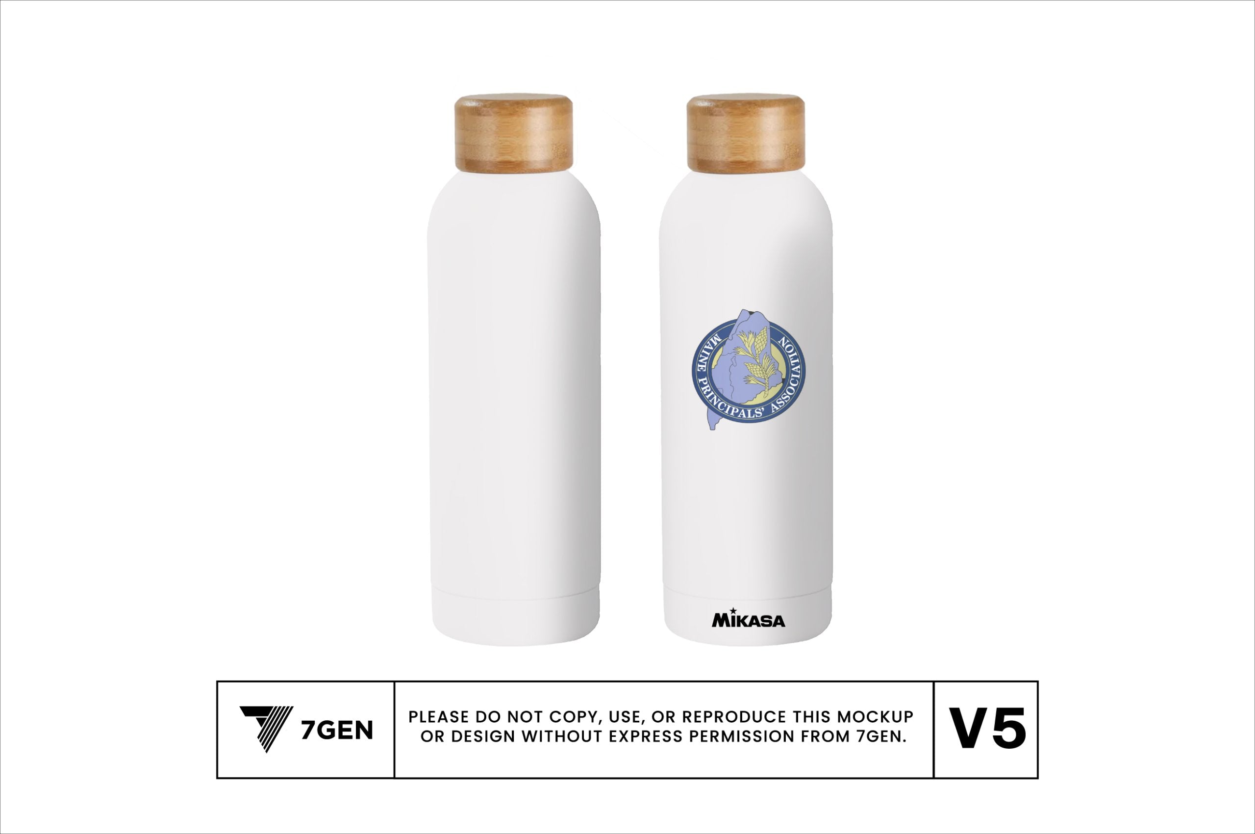 Water Bottle - White