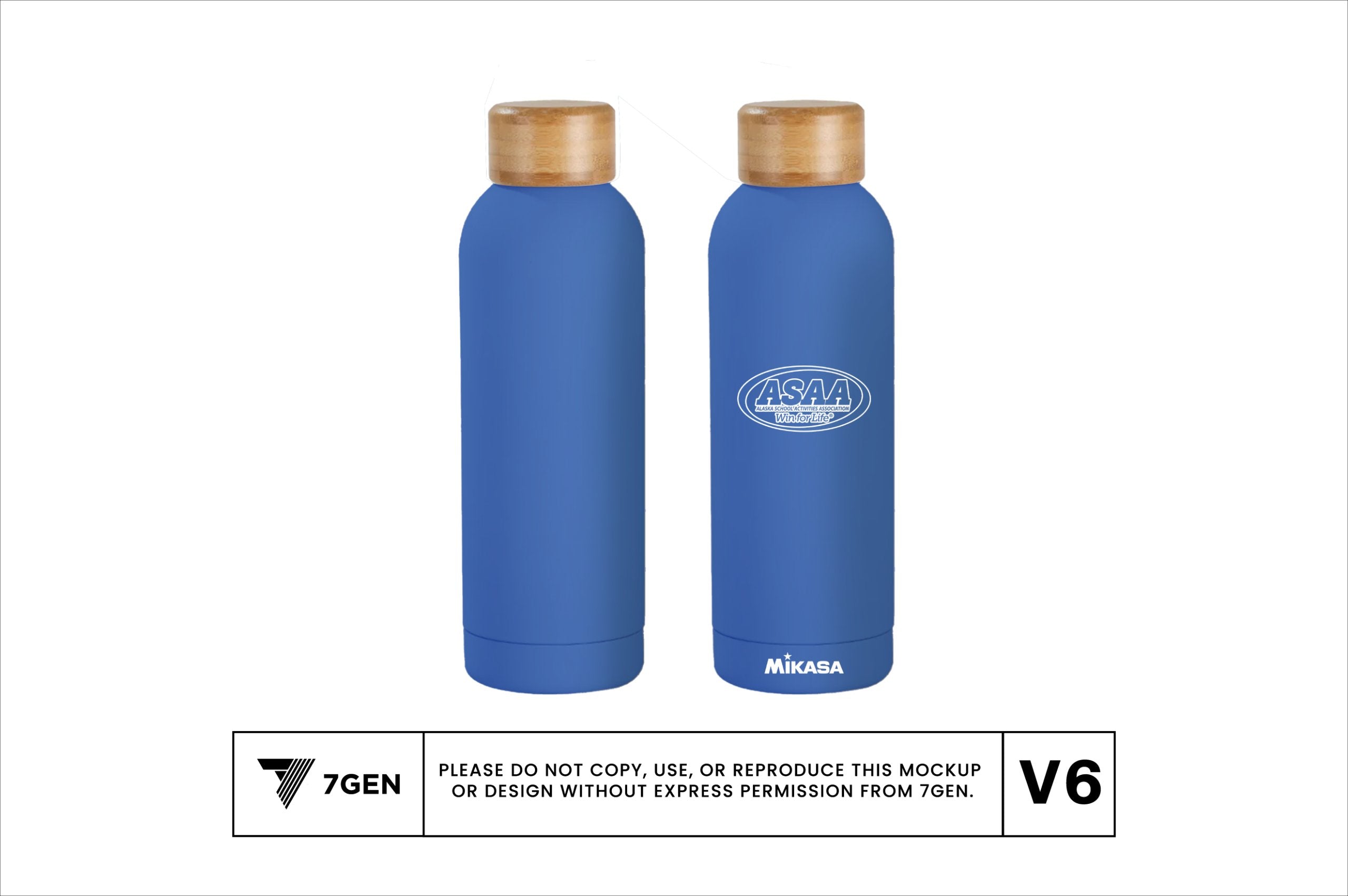 Water Bottle - Royal Blue