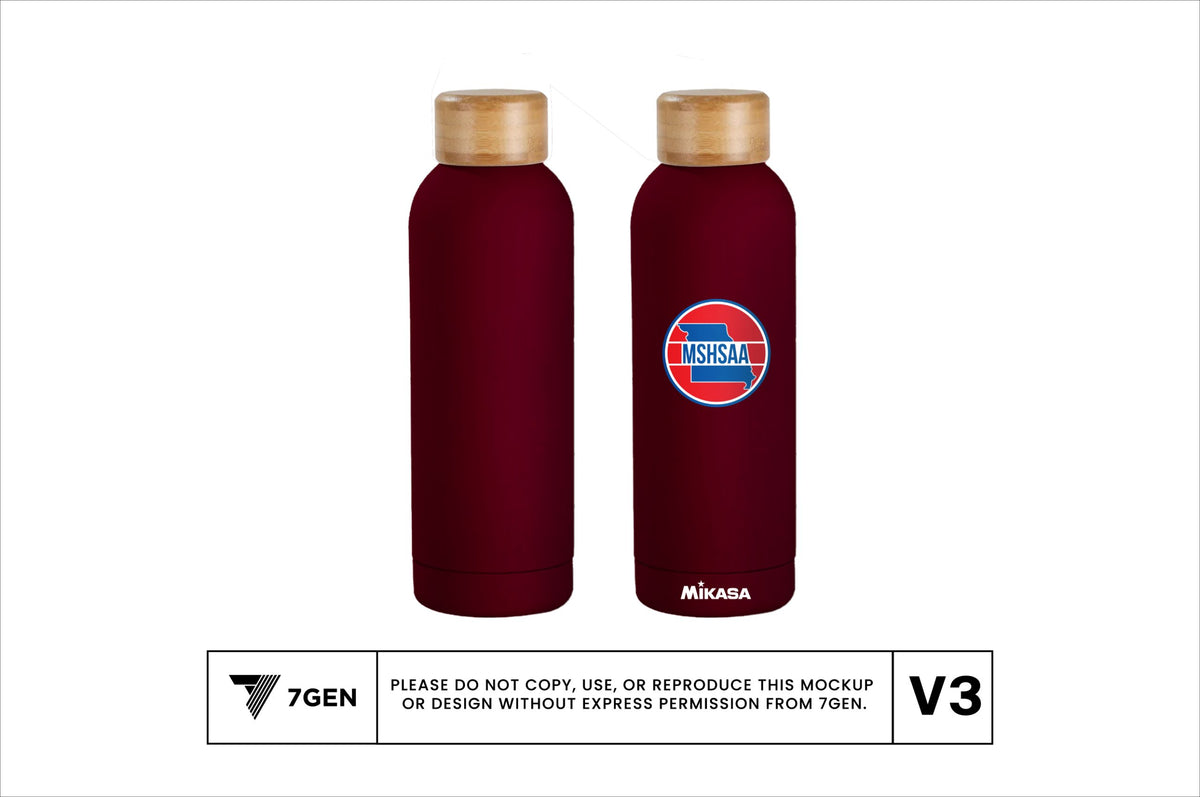 Water Bottle - Maroon