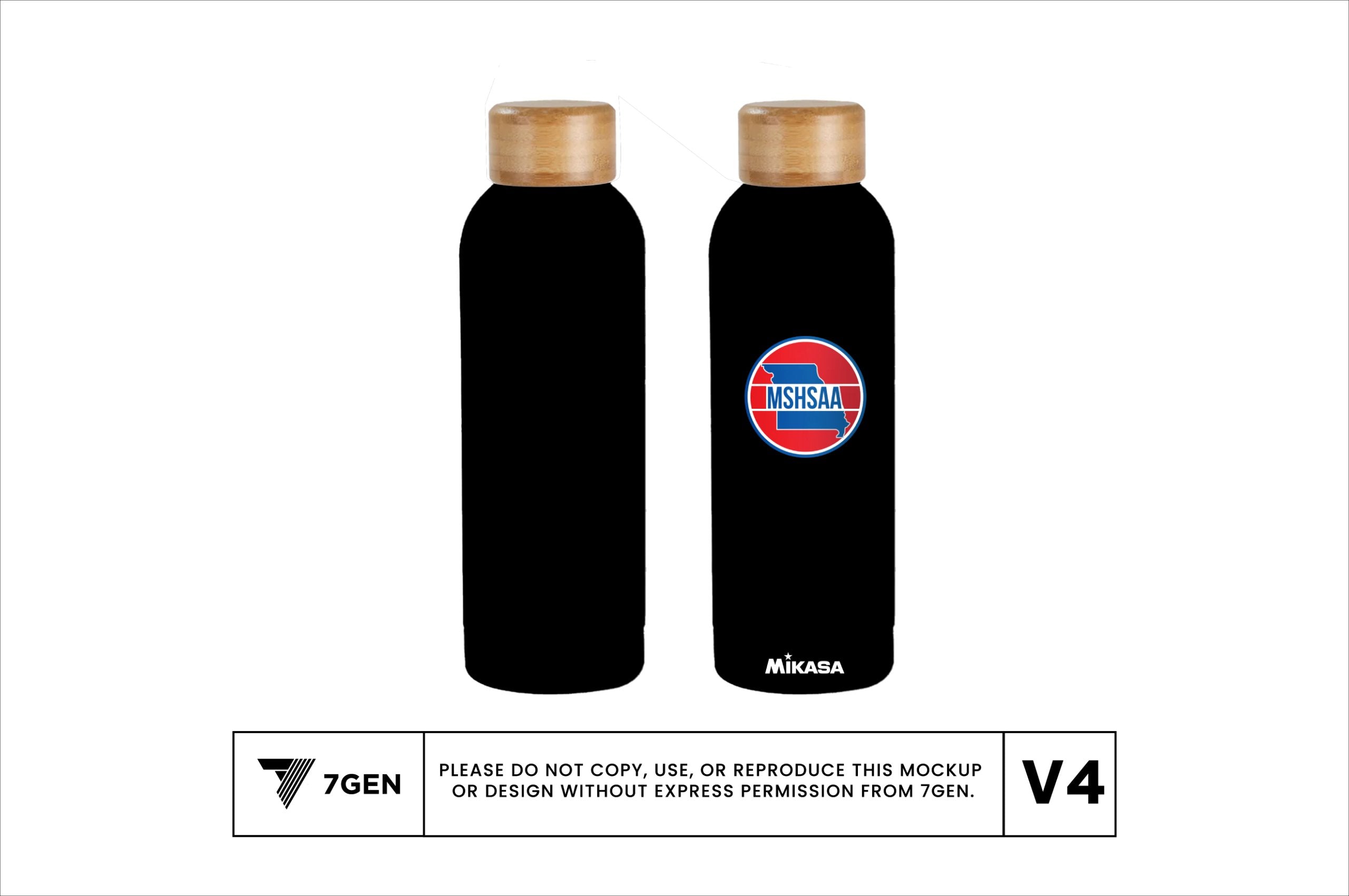 Water Bottle - Black