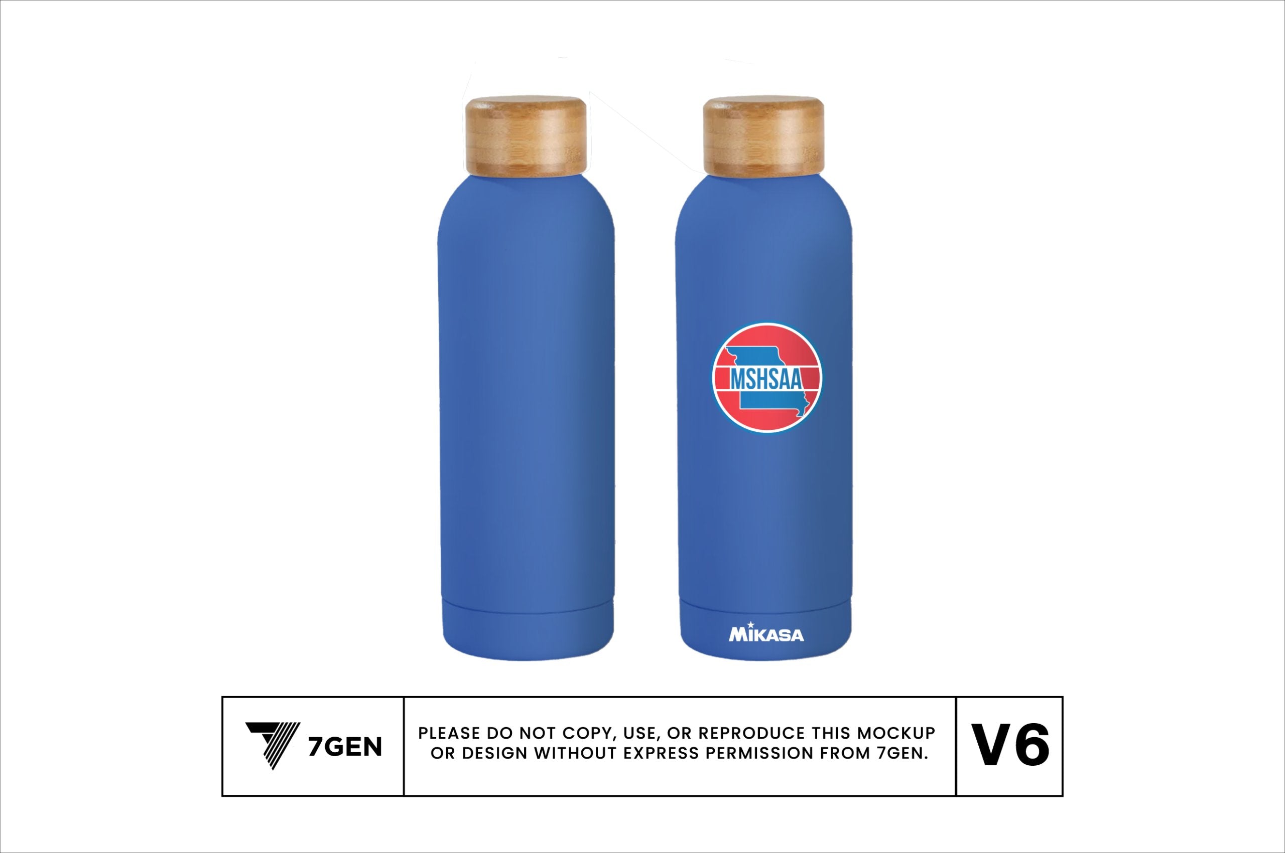 Water Bottle - Royal Blue
