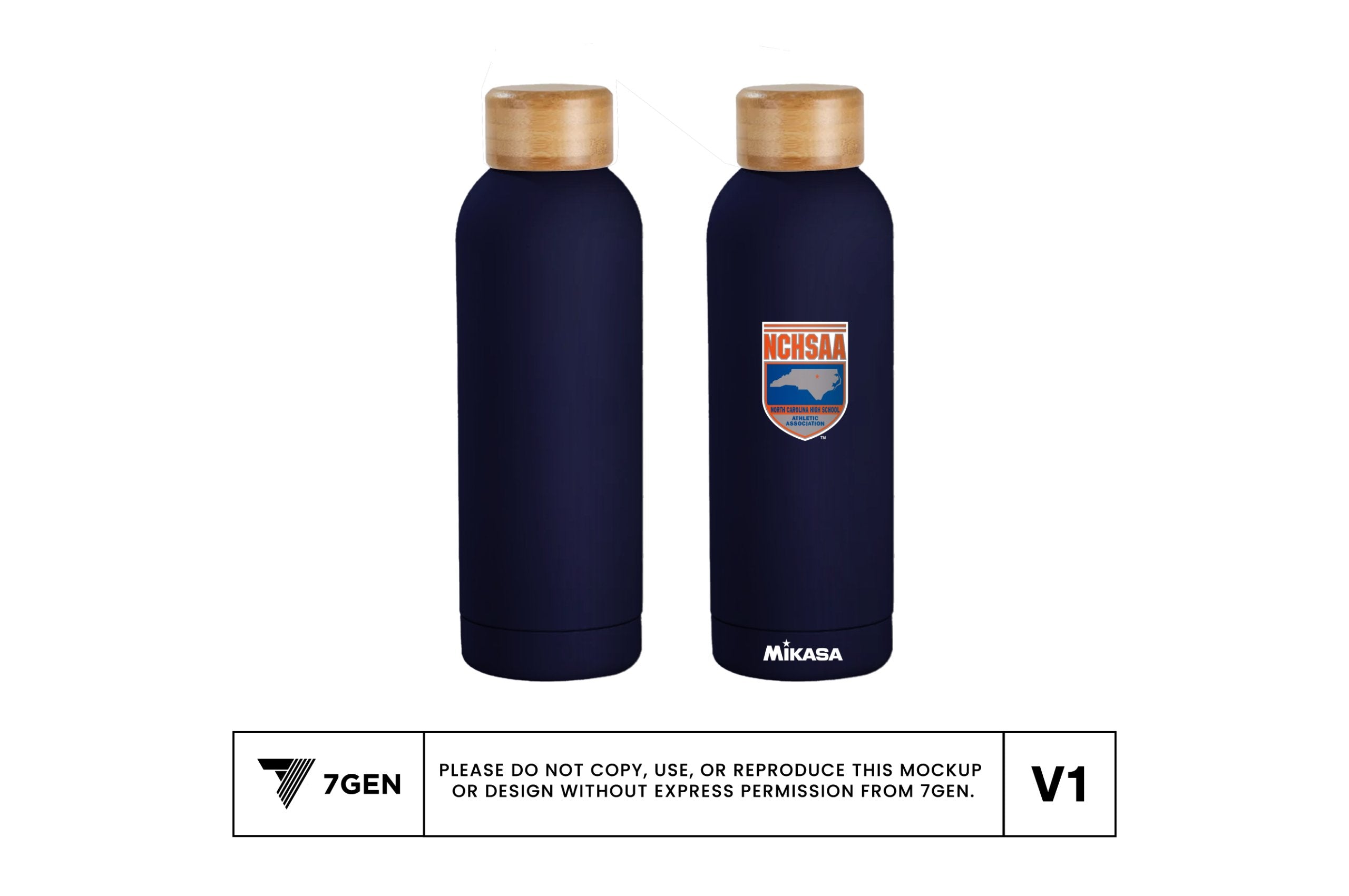 Water Bottle - Navy Blue