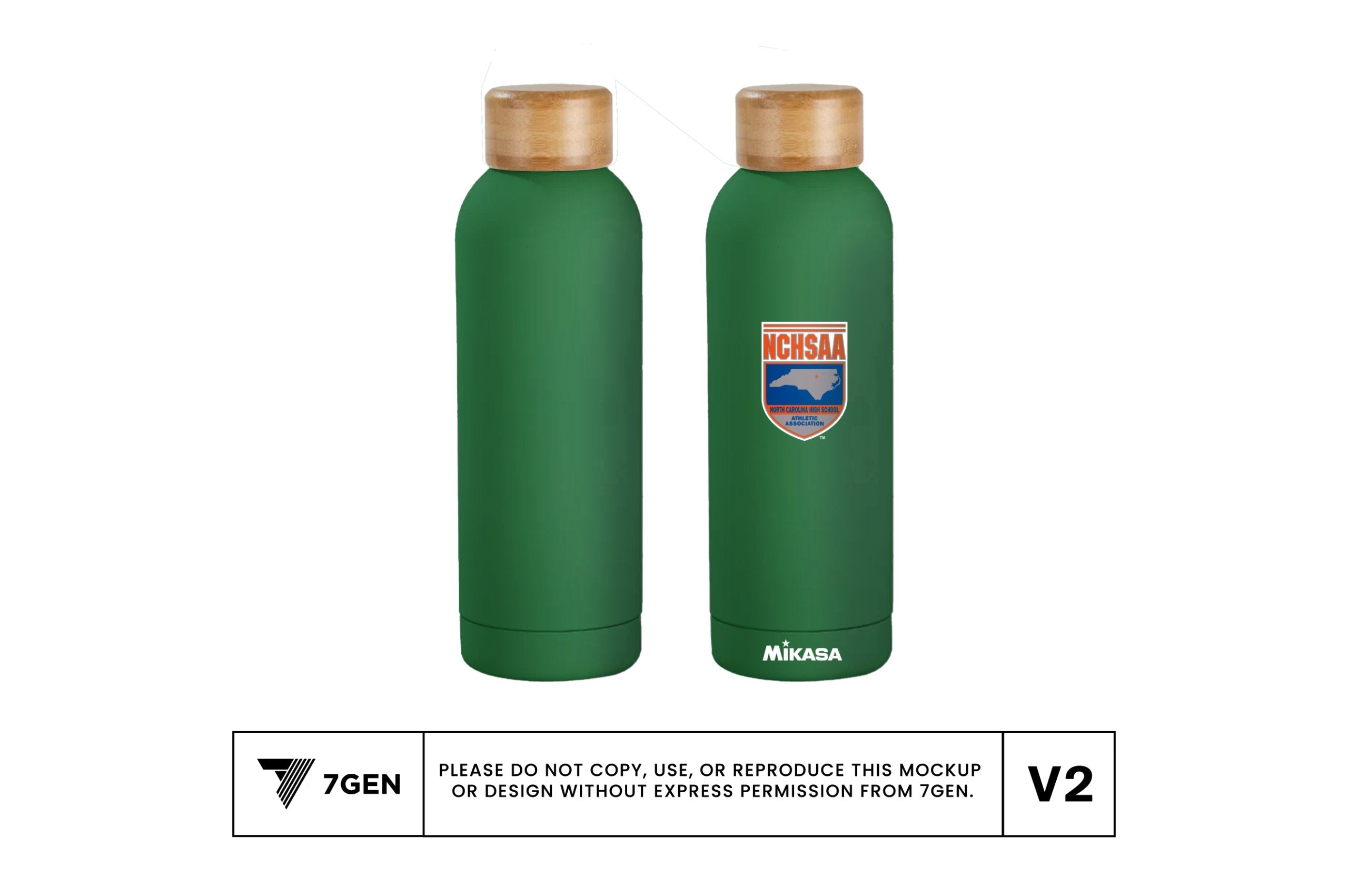 Water Bottle - Green