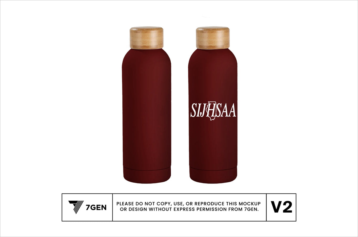 Water Bottle - Maroon