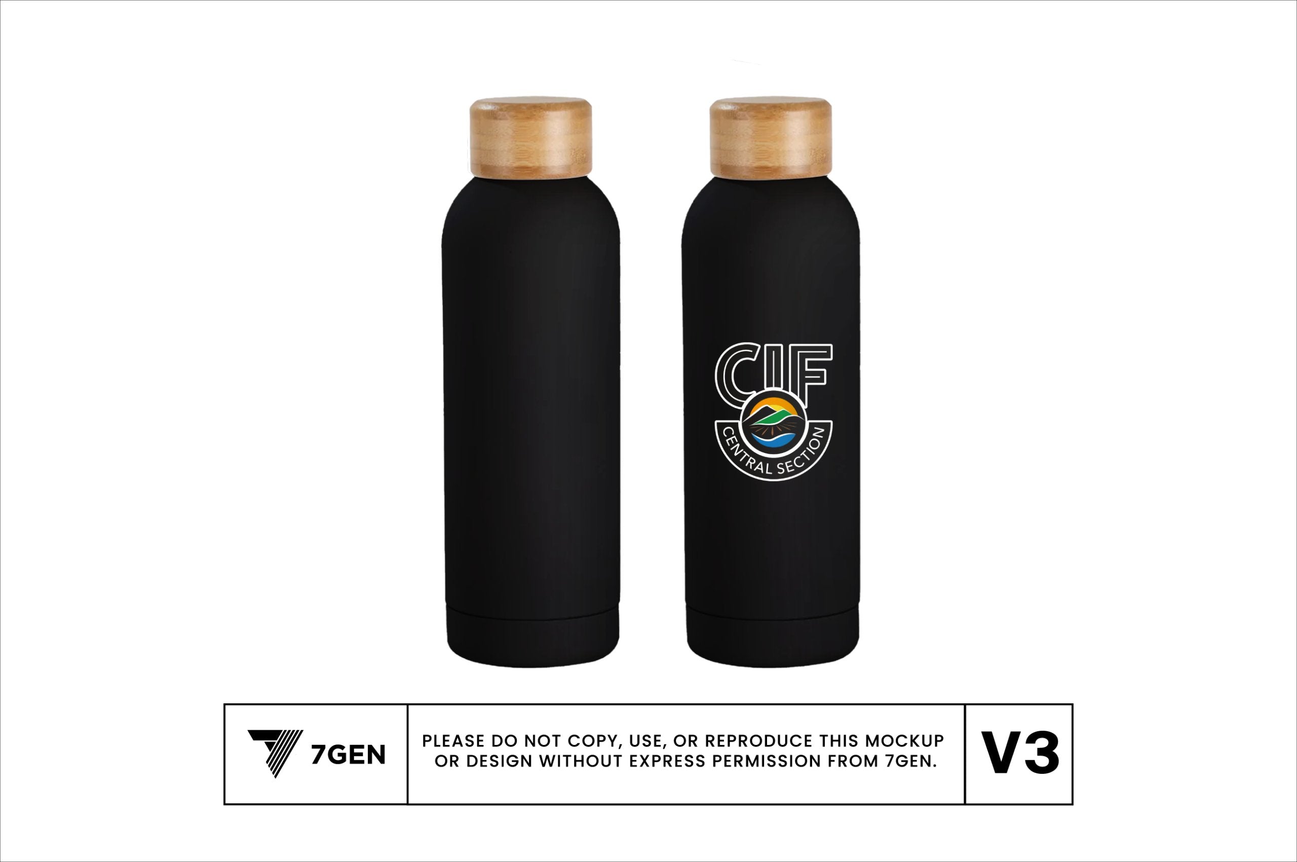 Water Bottle - Black