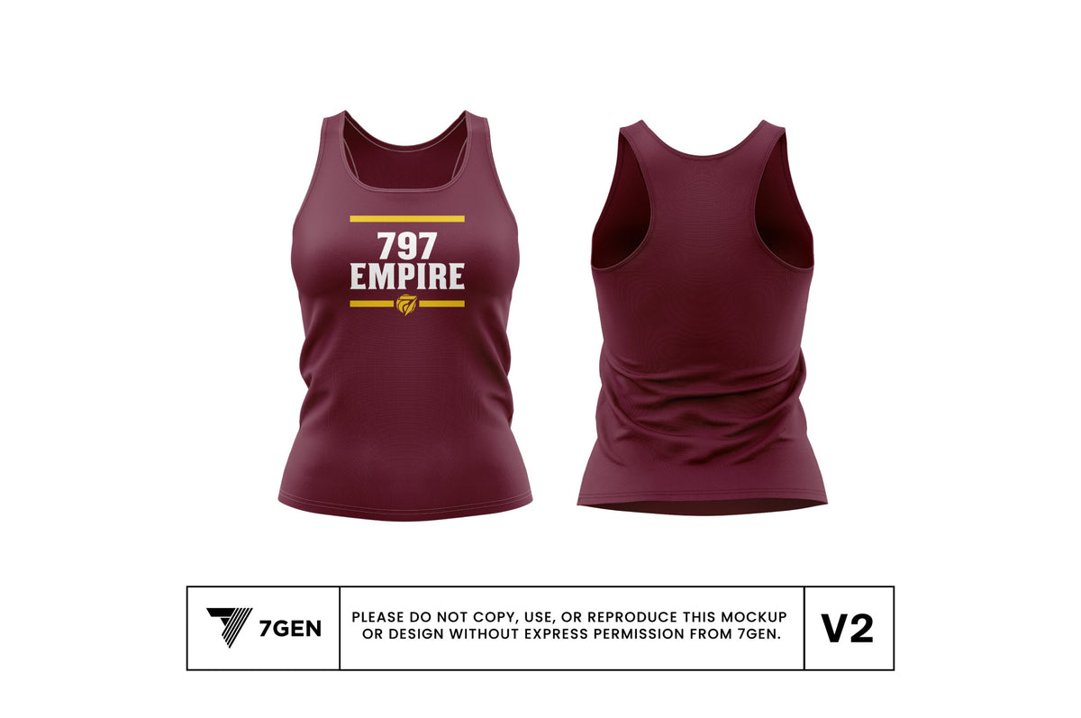 Maroon Tank Top