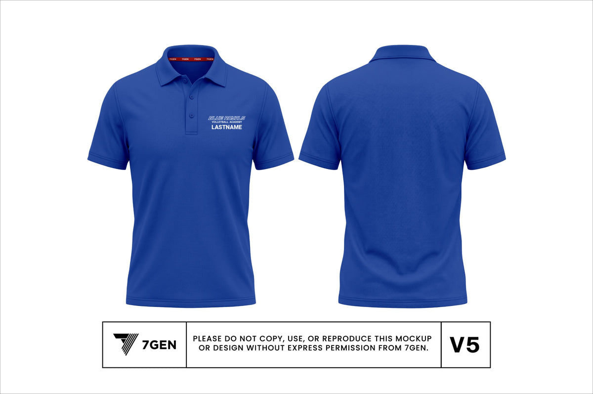 Polo (Bamboo Cotton) - Royal Blue
