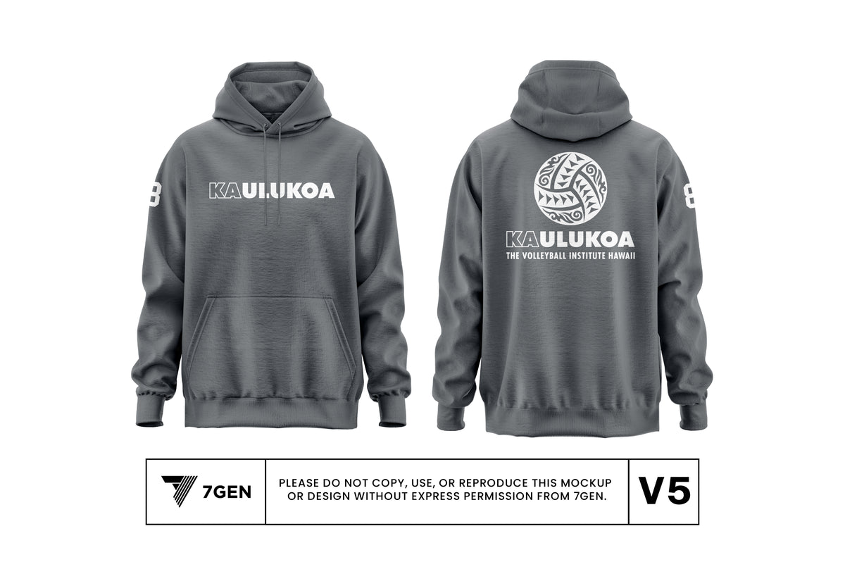 Koa Unisex Hoodie - Grey