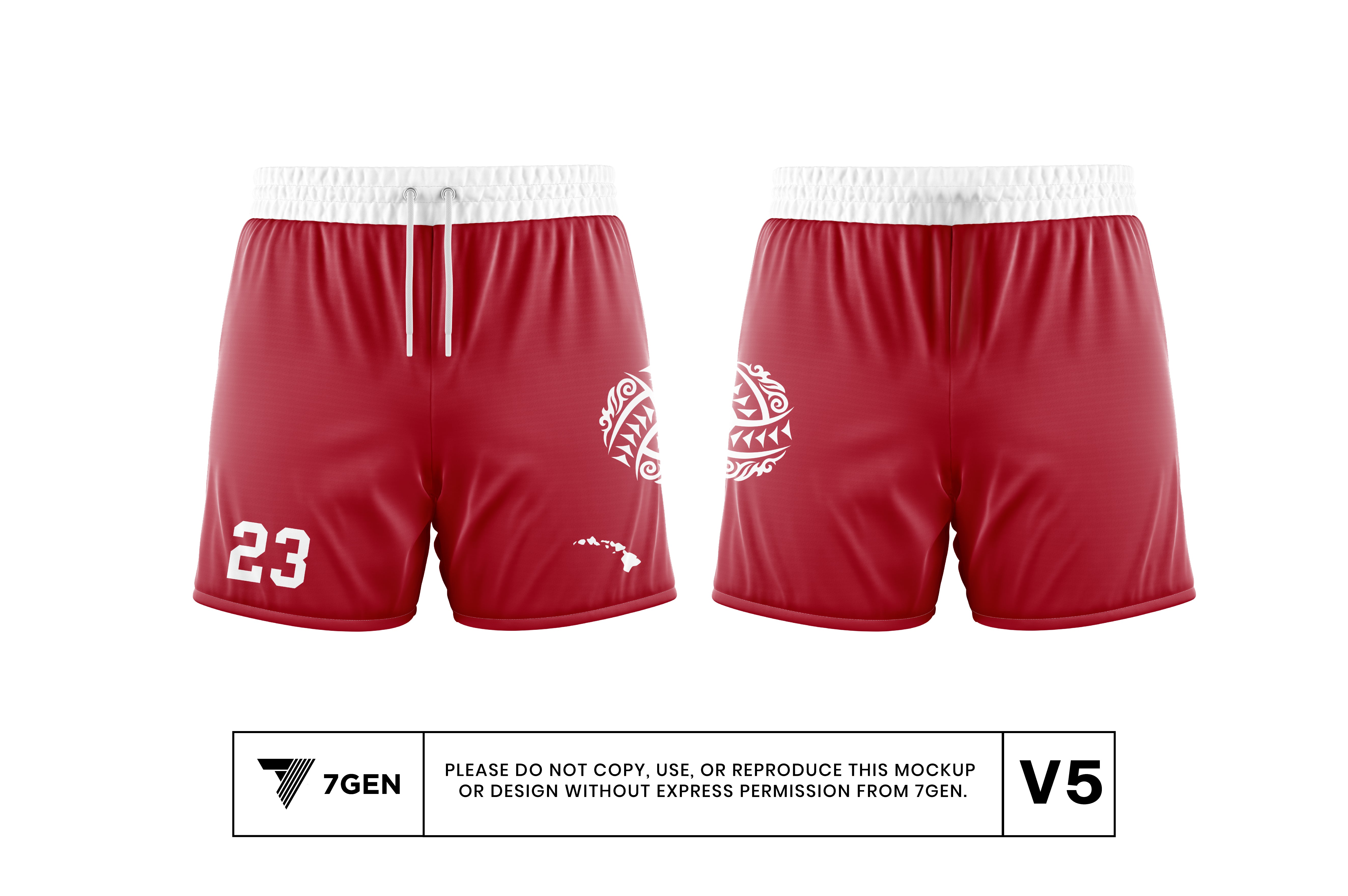 Men's Shorts Red